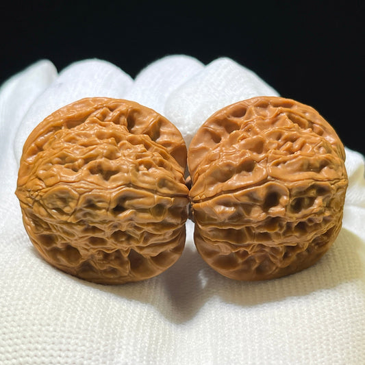 The "Classic Grinding-Stone" (Mo Pan) Miniature Finger-Twirling Pair | 33.0mm x 32.0mm | MP-1102