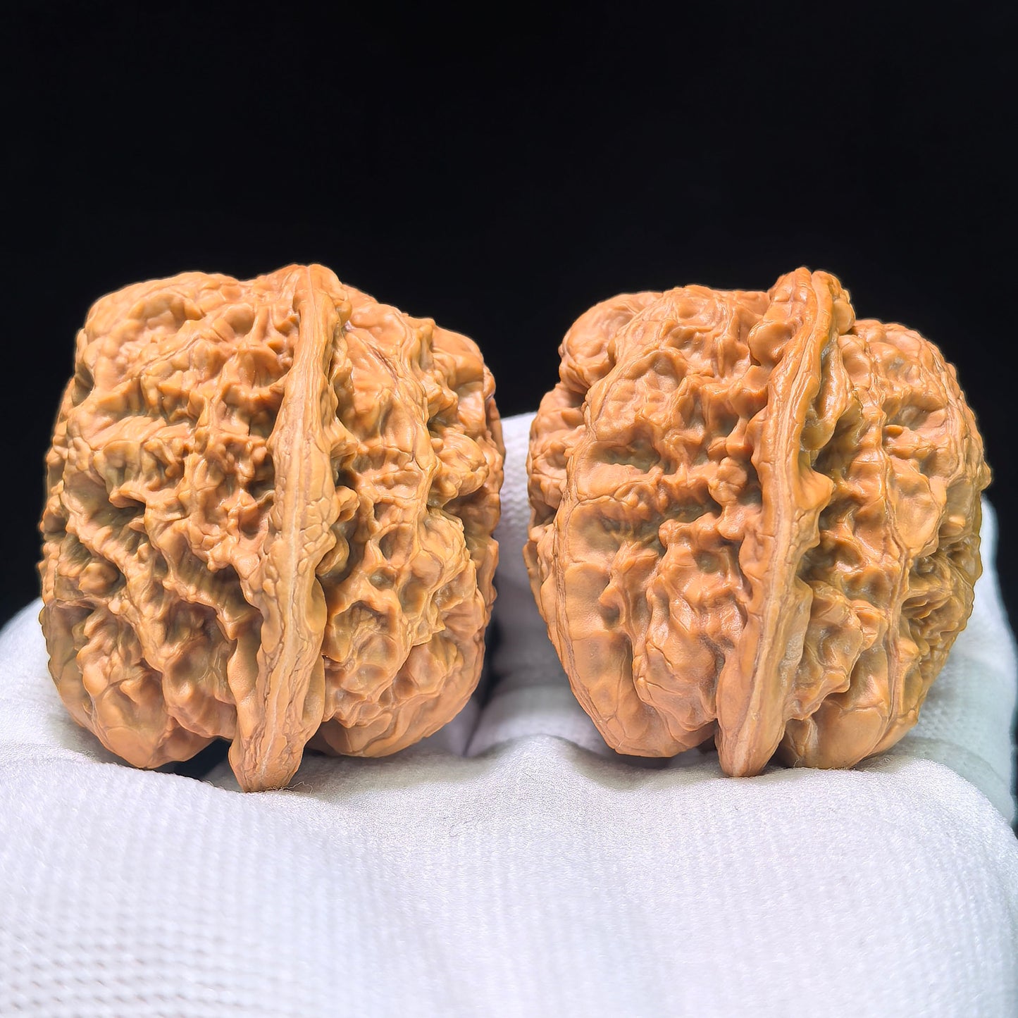 The "North China General's Shoulders" (Hua Bei Jiang Jun Pang) Pair | 43.0mm x 40.0mm | HBJJB-401