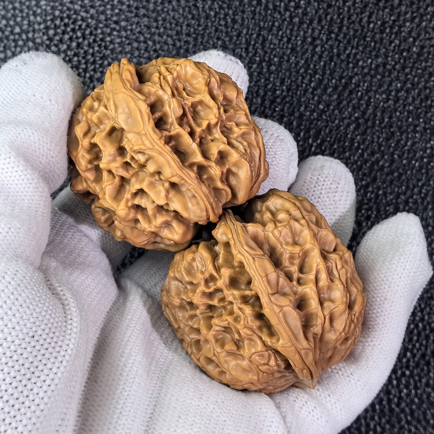 The "Hundred Longevity" (Bai Shou) Pair | 43.0mm x 39.0mm | BSSZT-01