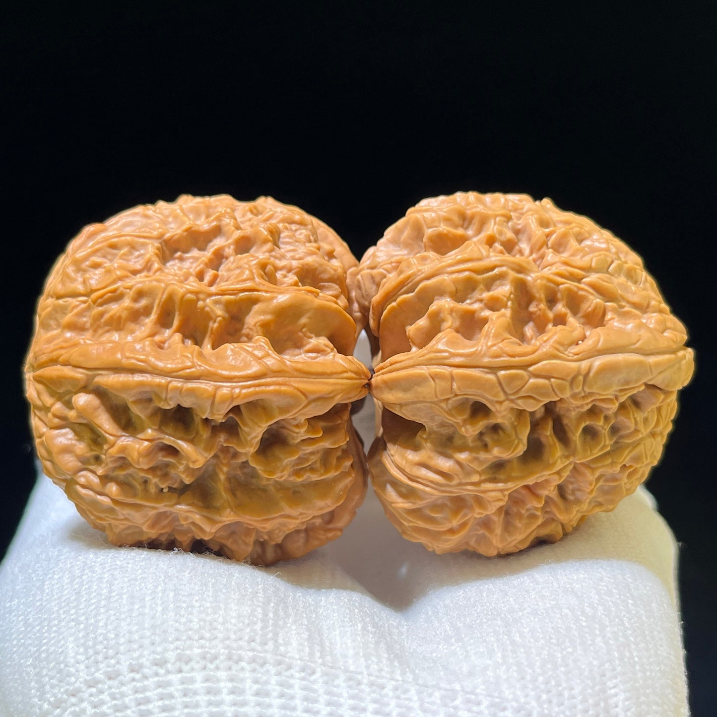 "Blizzard" Baixue Wenwan Walnuts Standard Pair | 41.0mm x 44.0mm | BX-1107