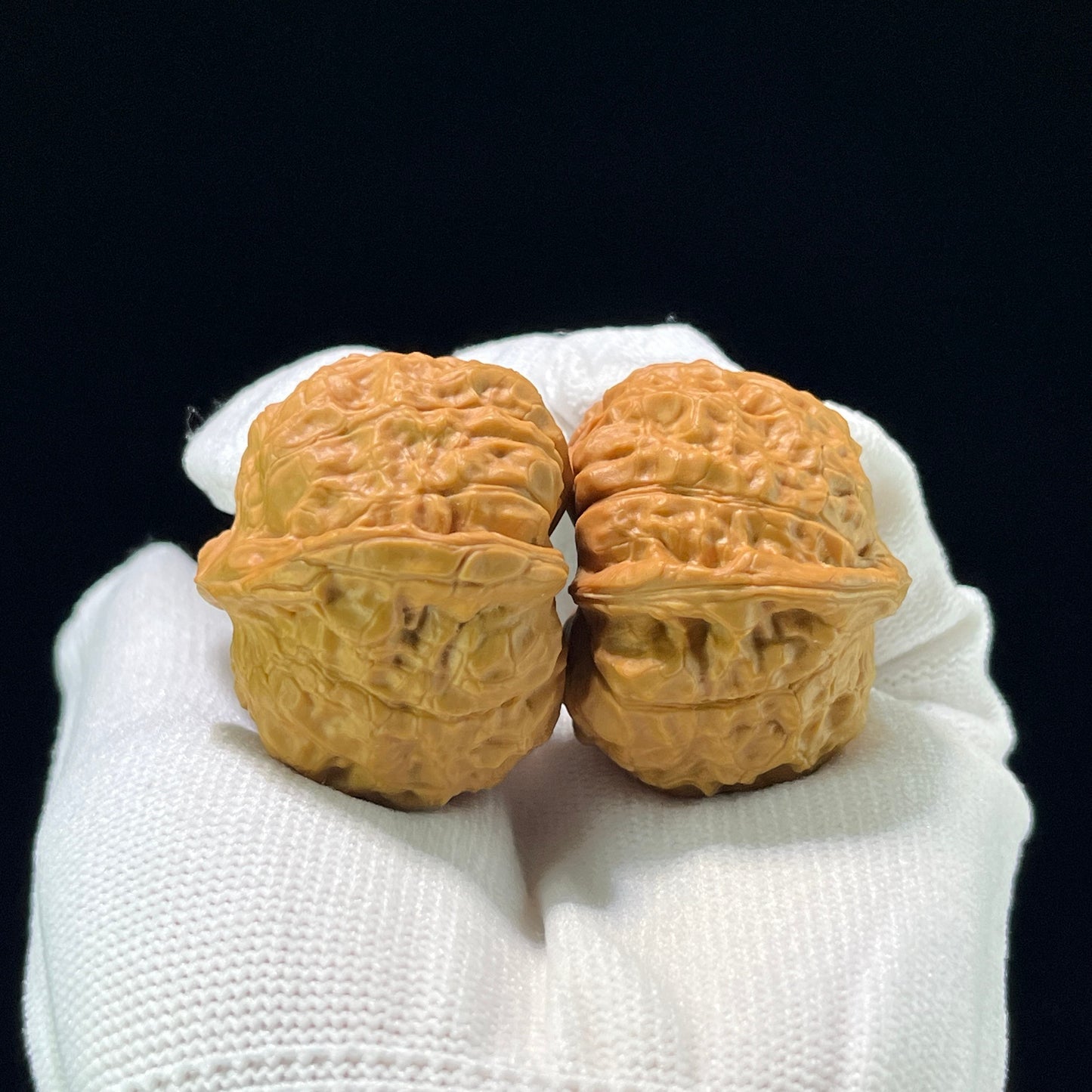 The "Squat Pumpkin" (Nan Gua Dun) Flawless Balanced EDC Pair | 38.0mm x 38.0mm | NGD-803