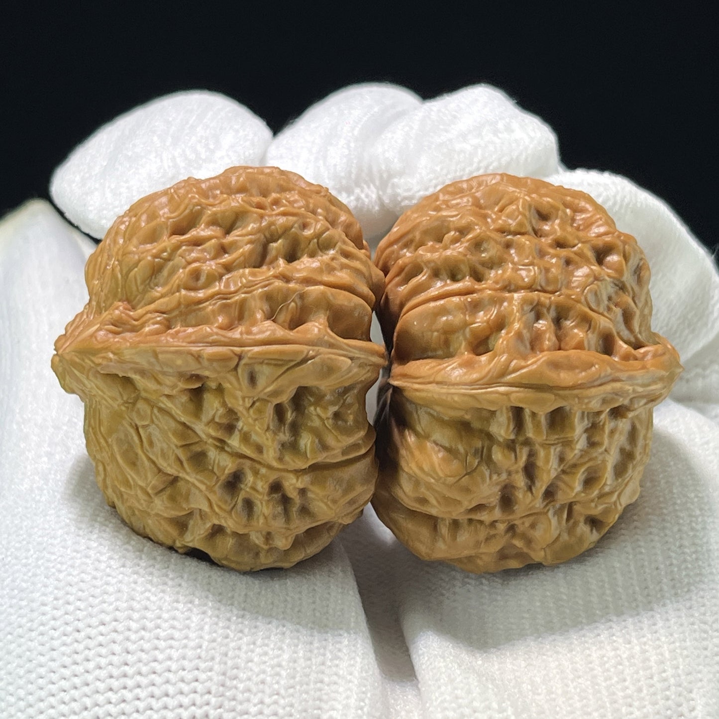 The "Squat Pumpkin" (Nan Gua Dun) Deep-Bellied EDC Pair | 37.0mm x 40.0mm | NGD-801