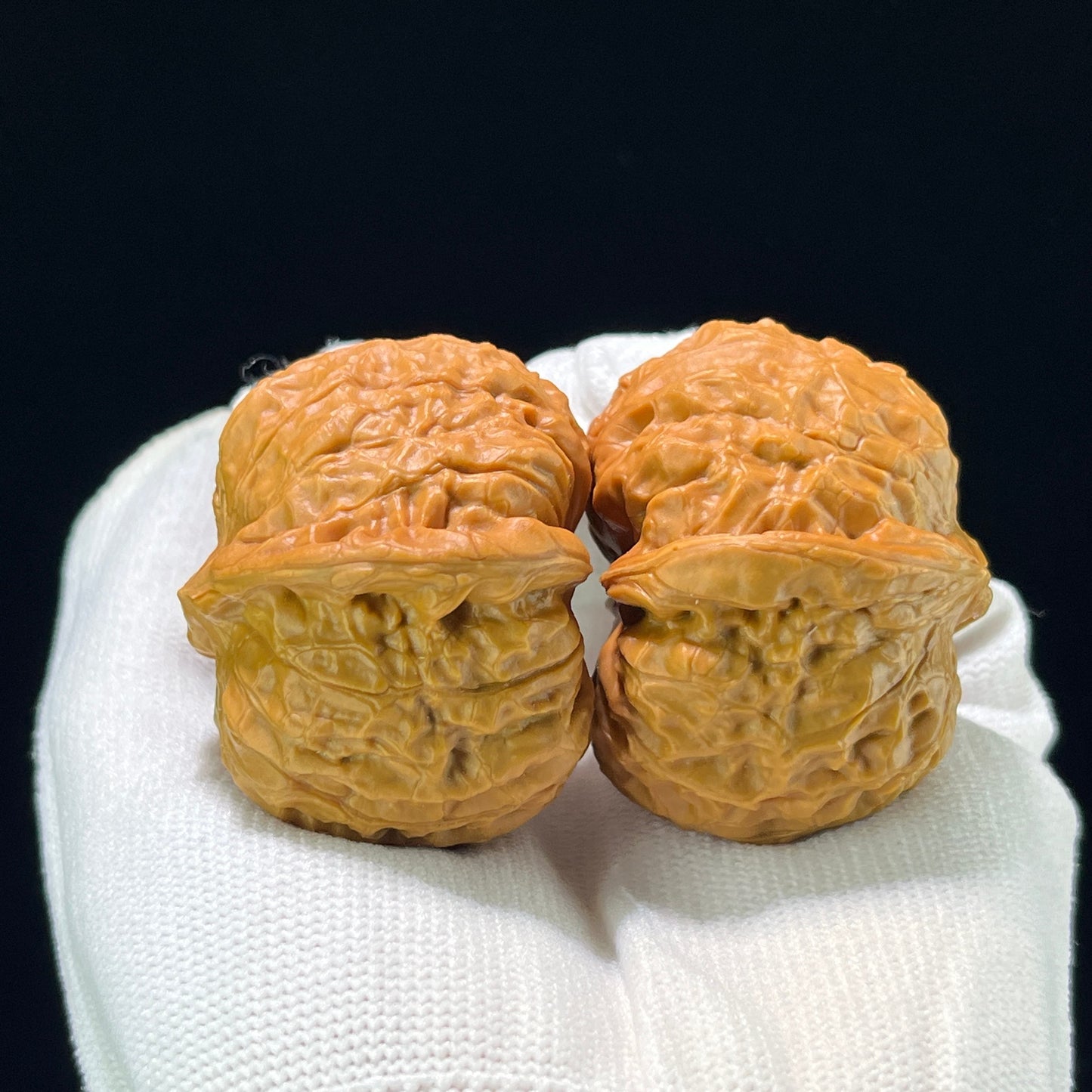 The "Squat Pumpkin" (Nan Gua Dun) Deep-Bellied Giant Pair | 44.0mm x 45.0mm | NGD-802