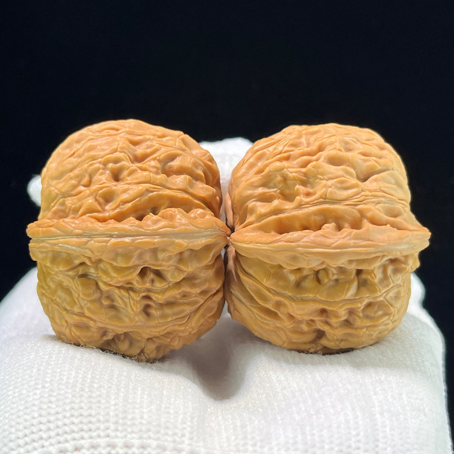"Millstone" Mopan Wenwan Walnuts Pair | 42.0mm x 41.0mm | MP-1002