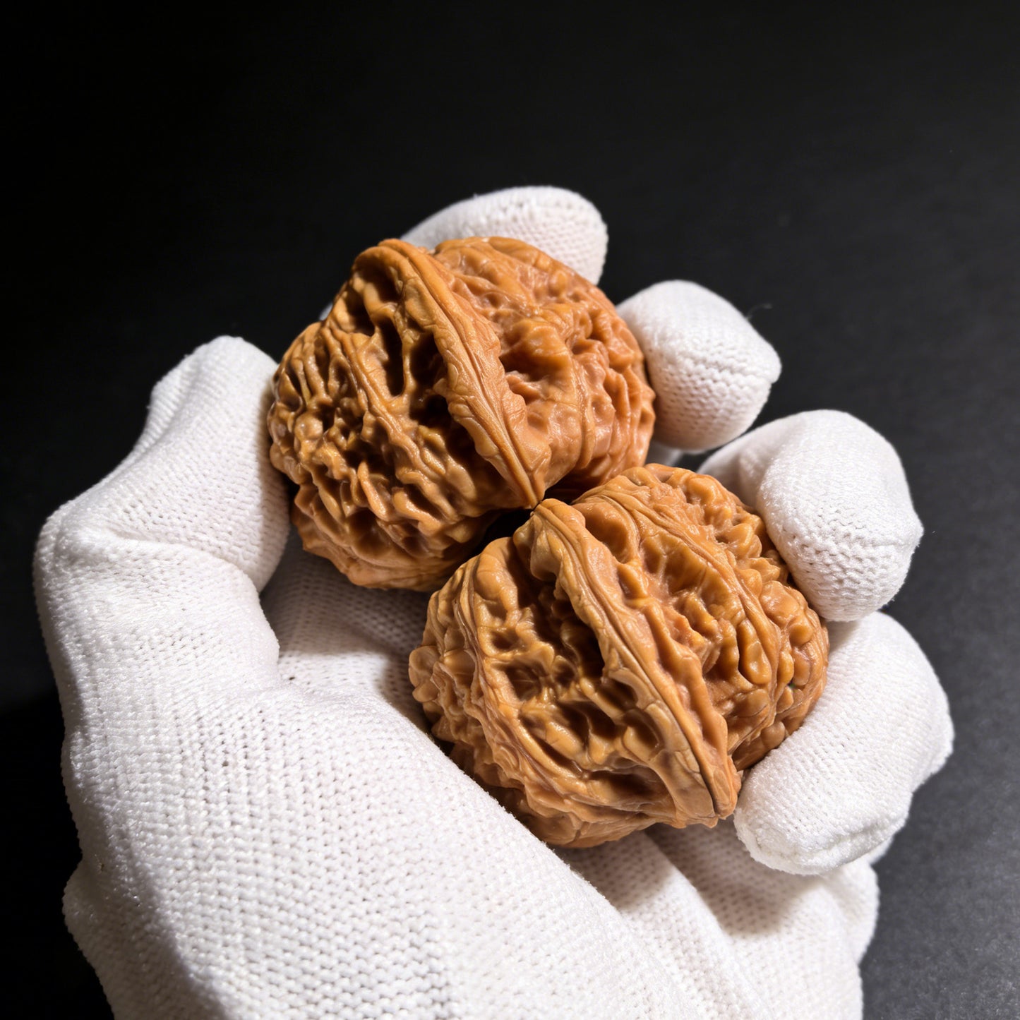 The "Nan Jiang Shi" Lion Head Pair | 43.0mm x 42.0mm | NJS-501