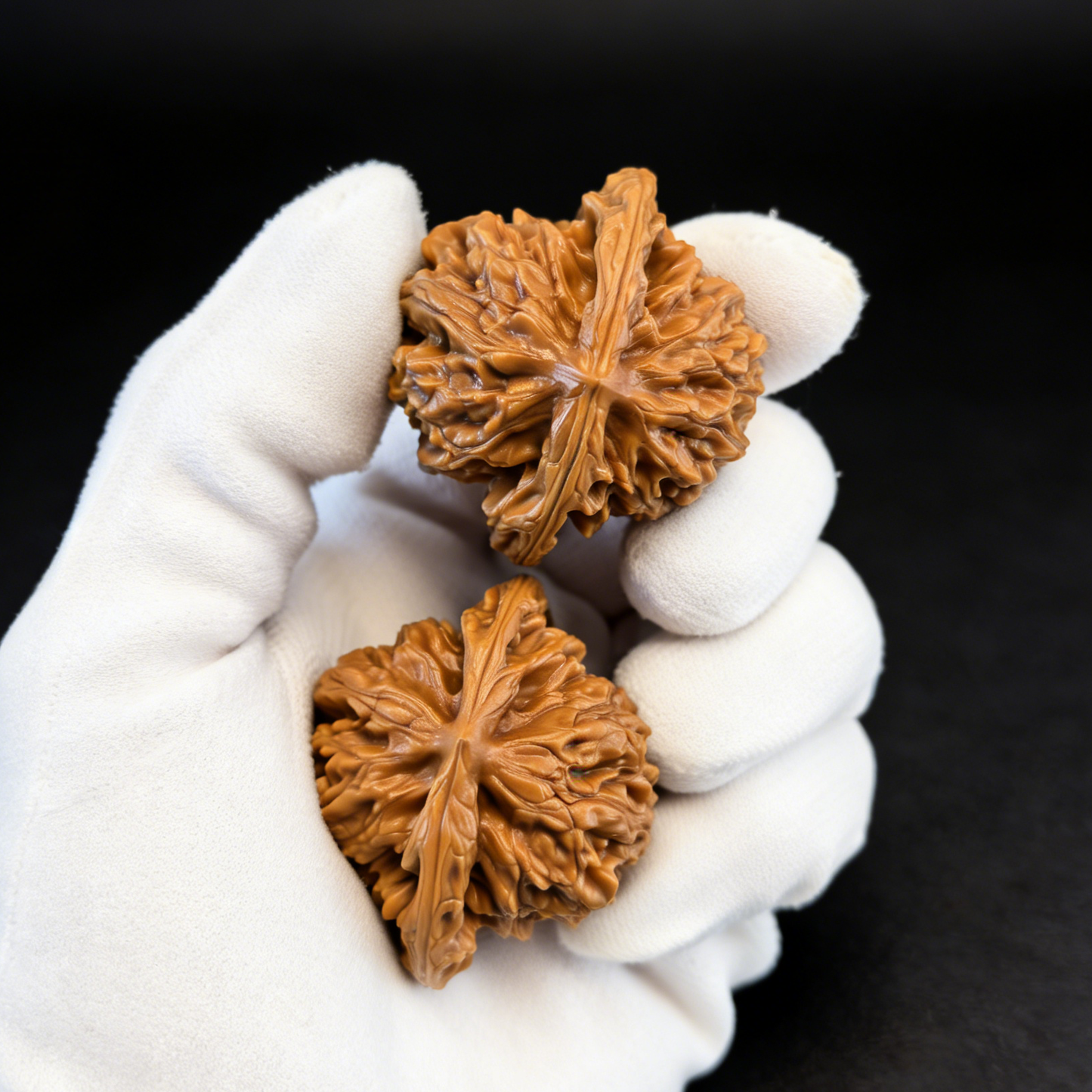 The "Mist Cloud Ridge" (Xia Yun Ling) – 41mm Heritage Lion Head Pair | #XYL-34 (Actual Item Pictured)