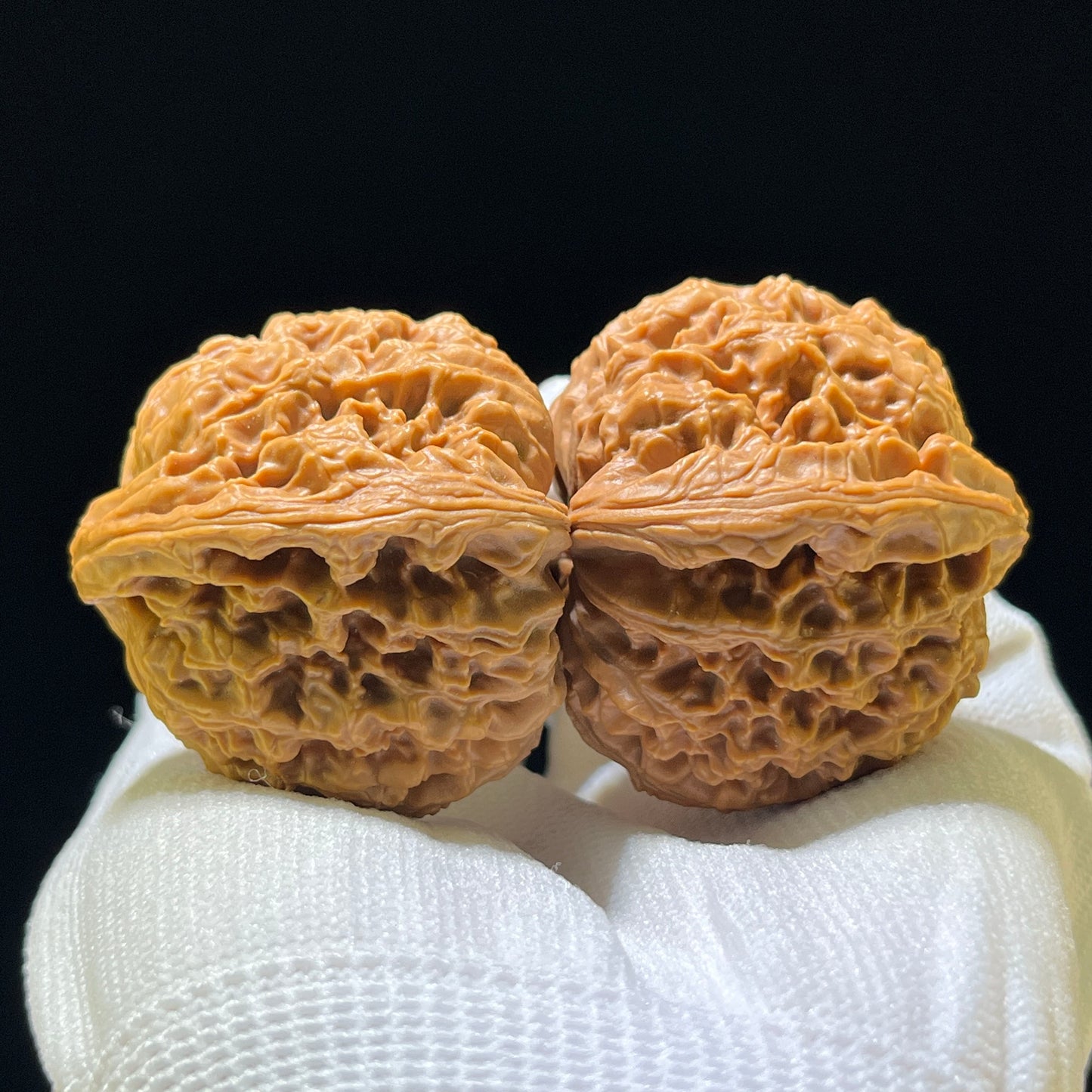 The "Spherical Round" Nanjiangstone Masterpiece Pair | 43.0mm x 43.0mm | NJS-1201C