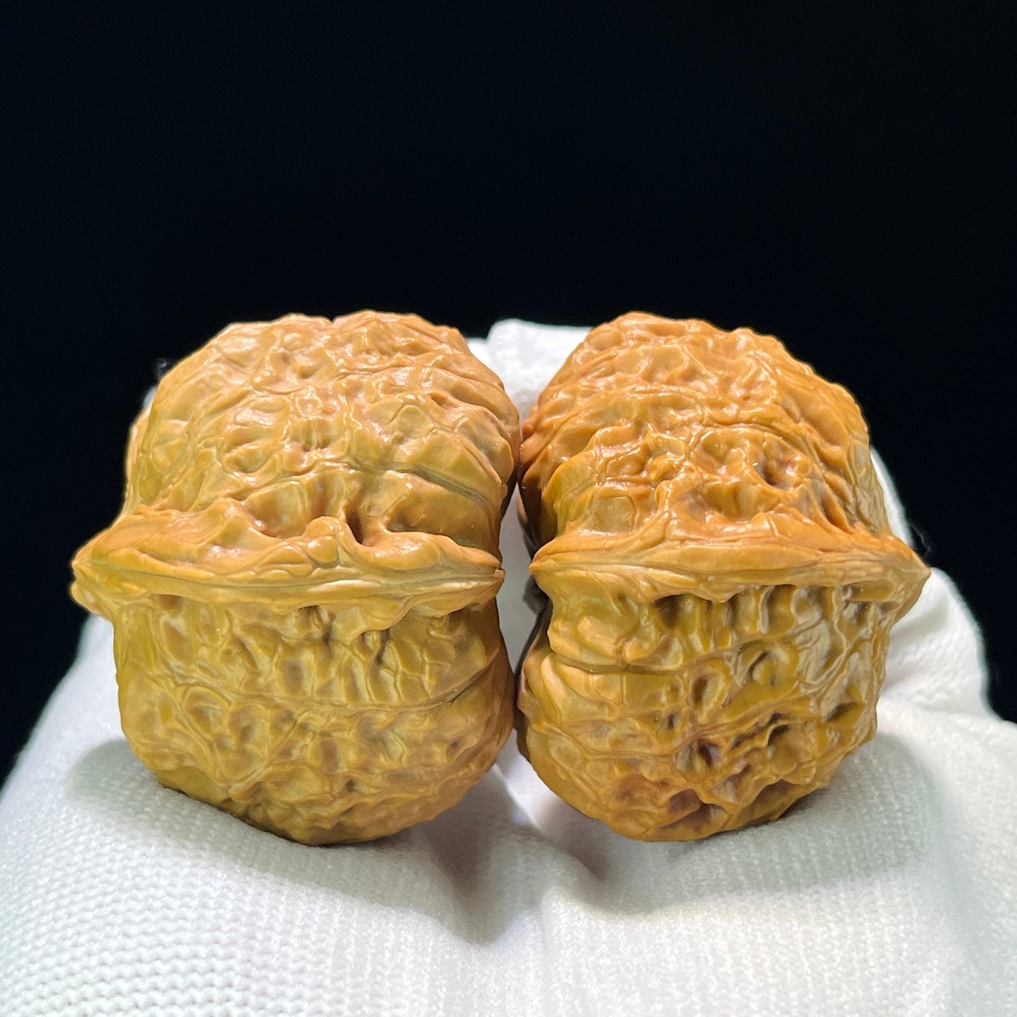 The "Squat Pumpkin" (Nan Gua Dun) Colossal Deep-Bellied Giant Pair | 45.0mm x 46.0mm | NGD-903