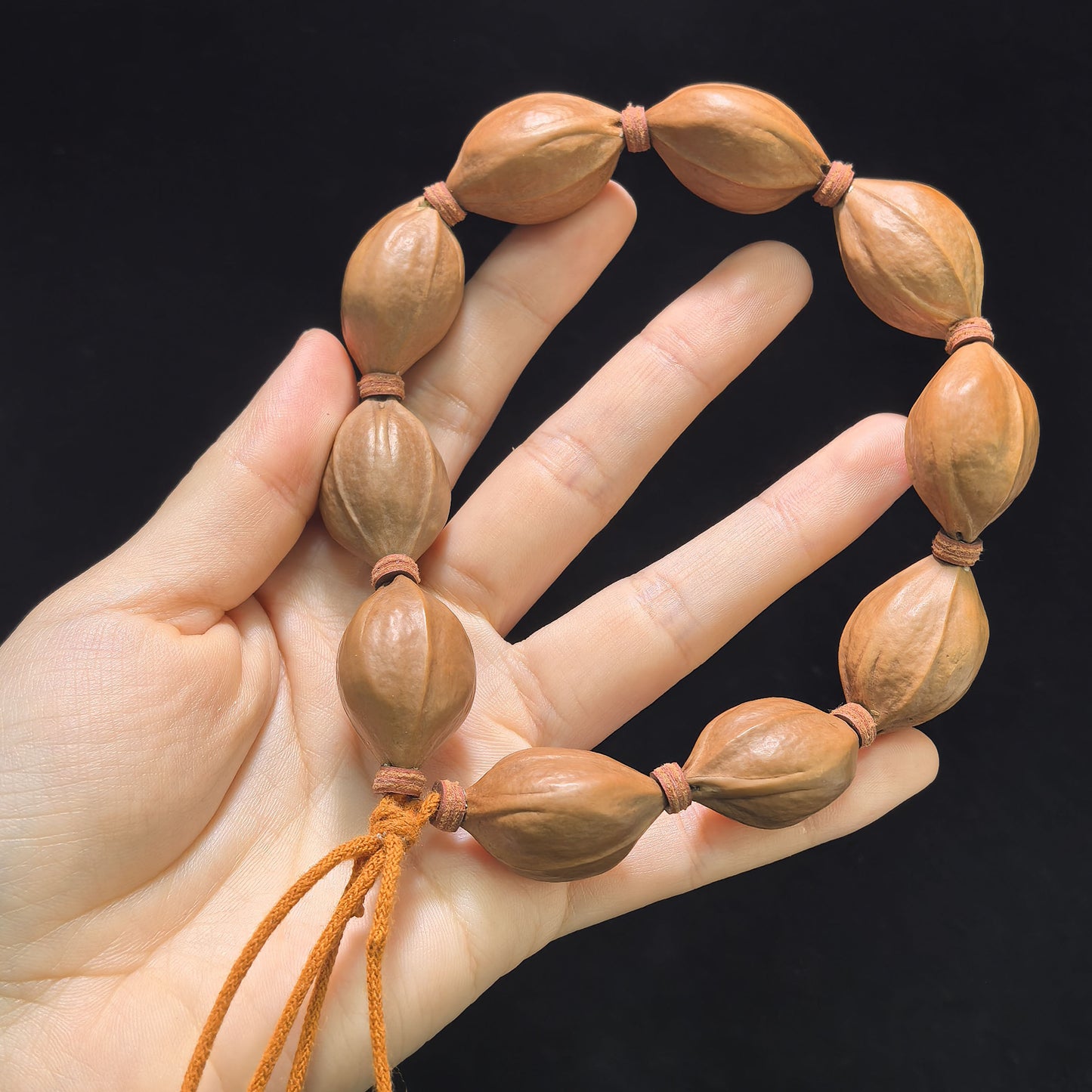 The Elite "Meilin Iron Core" Tiehe Spindle Prayer Bracelet | 18mm x 10-Piece | MLTHSC-101H