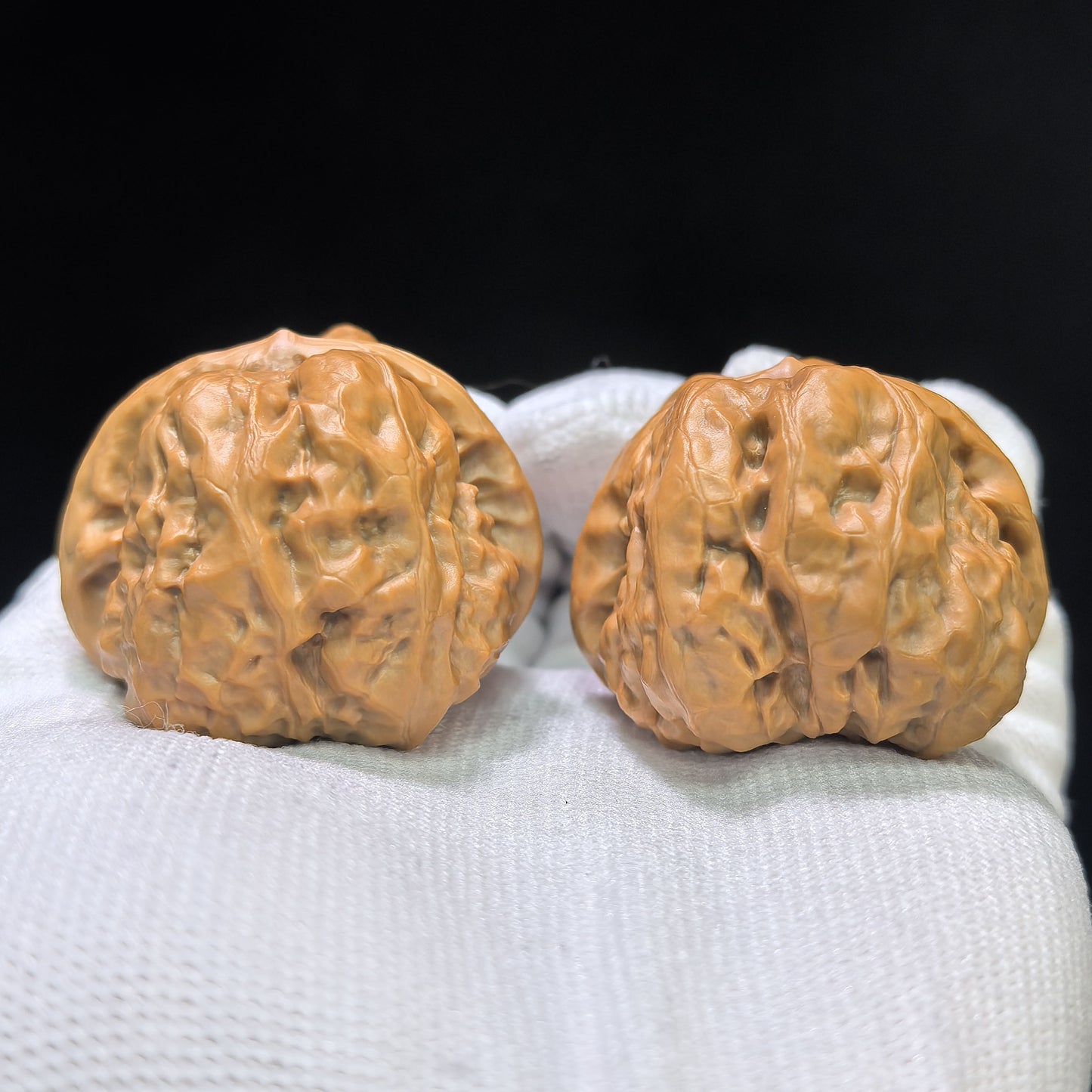"Toad Head" Hamatou Wenwan Walnuts Pair | 40.0mm x 41.0mm | HMT-01SY