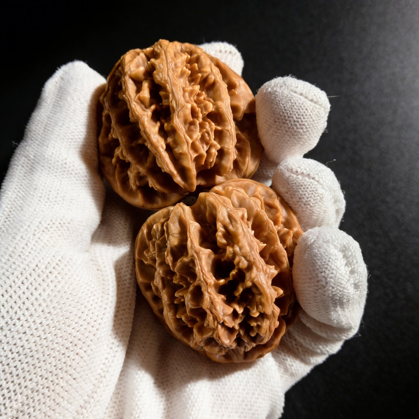 The "Champion's Crown" (Zhuang Yuan Guan) Pair | 43.0mm x 42.0mm | ZYG-01