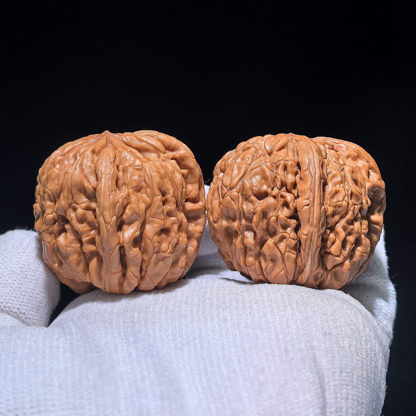 The Singularities | Collector-Grade "Men Dun" Trident Three-Ridge Pair | 36.0mm x 42.0mm | MDSN-1201E