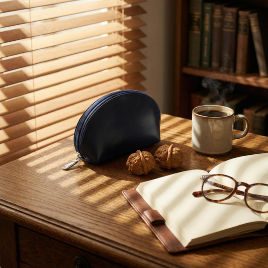 The "Patina Project" Travel Case – Minimalist Protection for Scholar Walnuts