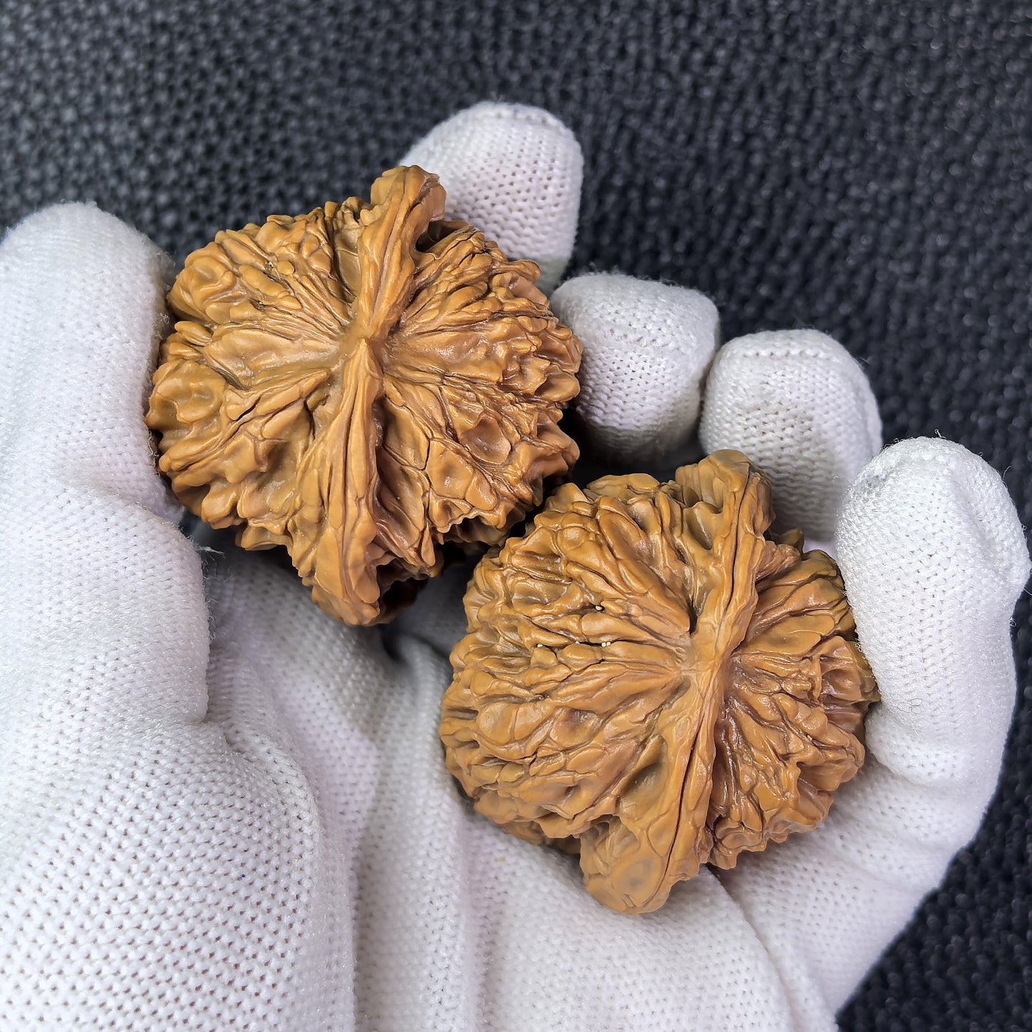 The "Hundred Longevity" (Bai Shou) Pair | 43.0mm x 39.0mm | BSSZT-01