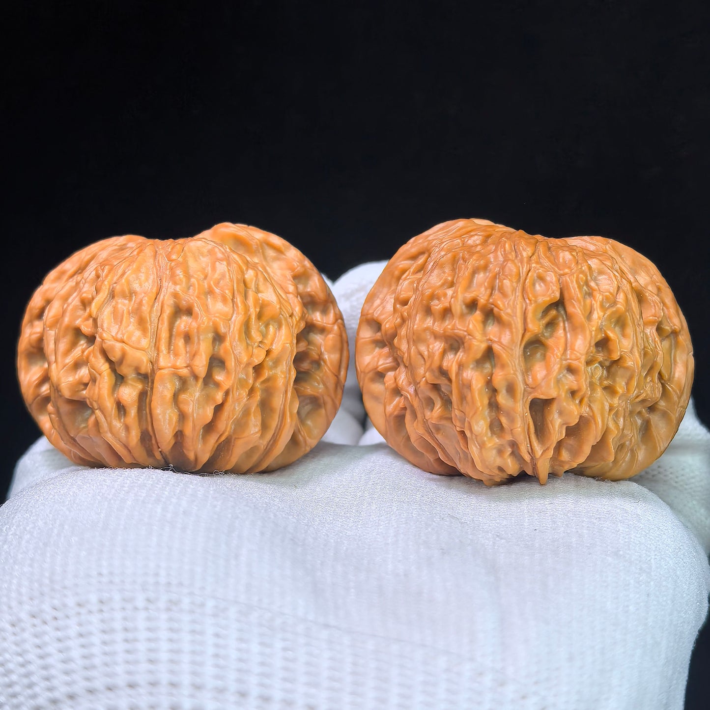 The "Imperial Butterfly Millstone" (Hudie Mo Pan) Museum-Grade Low-Profile Pair | 46.0mm x 40.0mm | 44g Heavy Mass | MP-1351C
