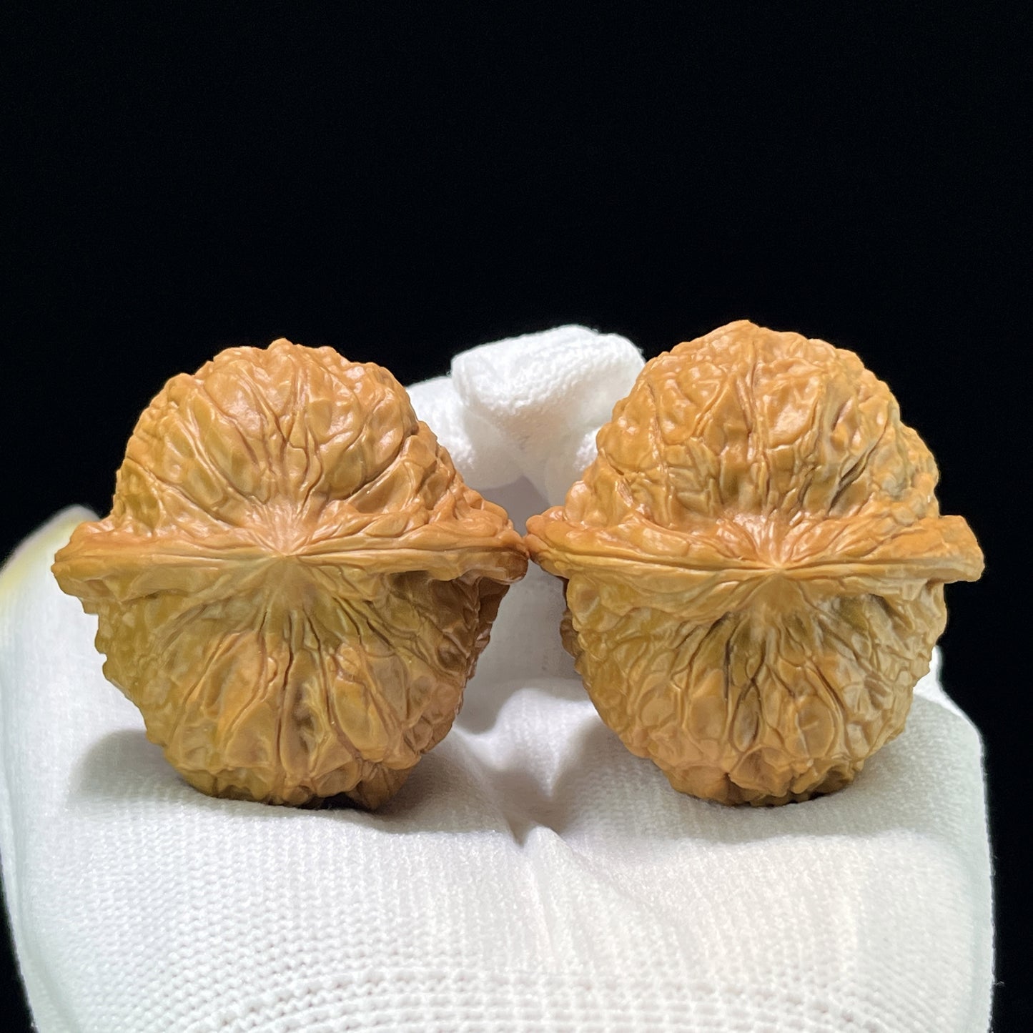 The "Squat Pumpkin" (Nan Gua Dun) Deep-Bellied Giant Pair | 44.0mm x 45.0mm | NGD-802