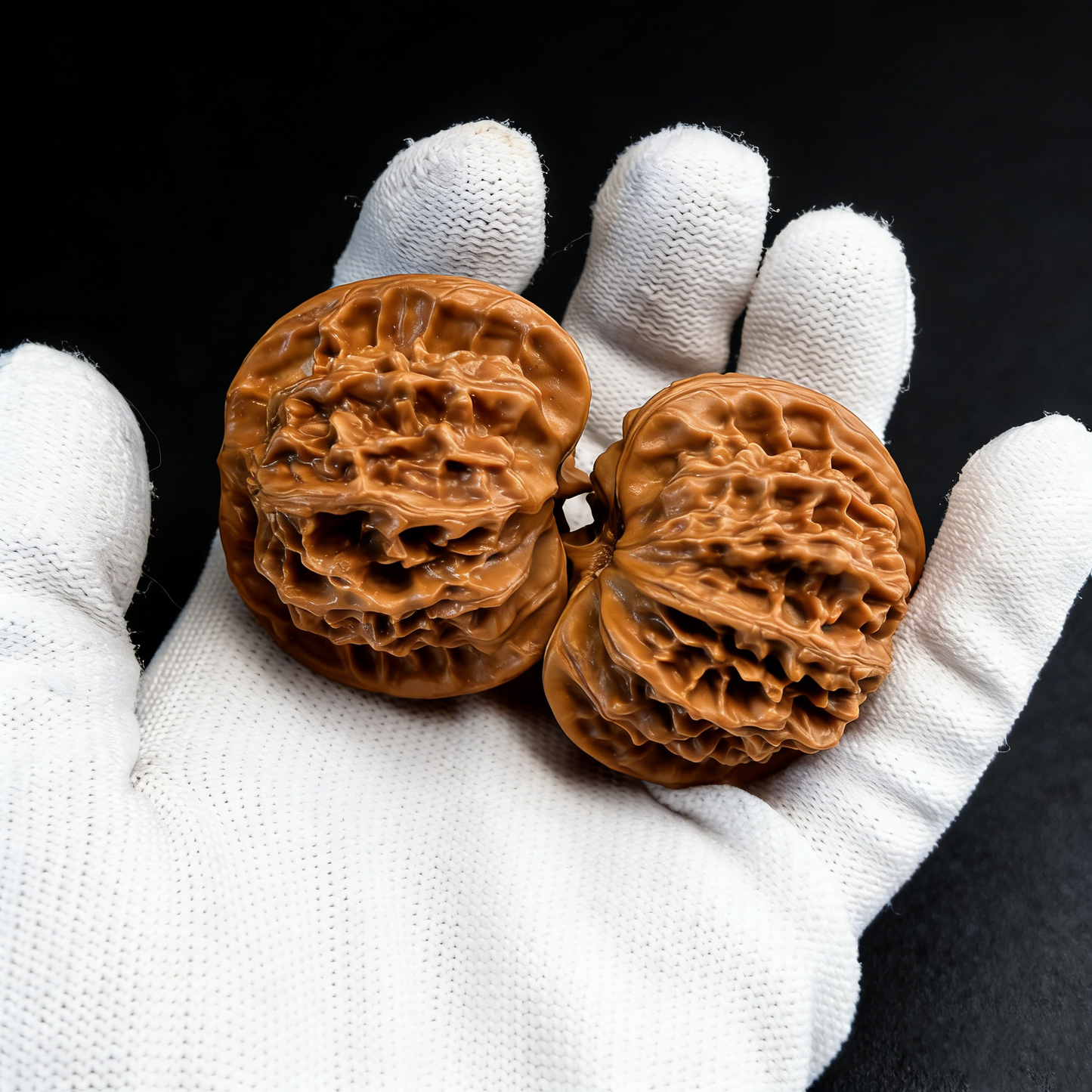 The "General's Hat" (Er Ye Mao) – 43mm "Heaven & Earth" Giant Pair | #EYM-21 (Actual Item Pictured)