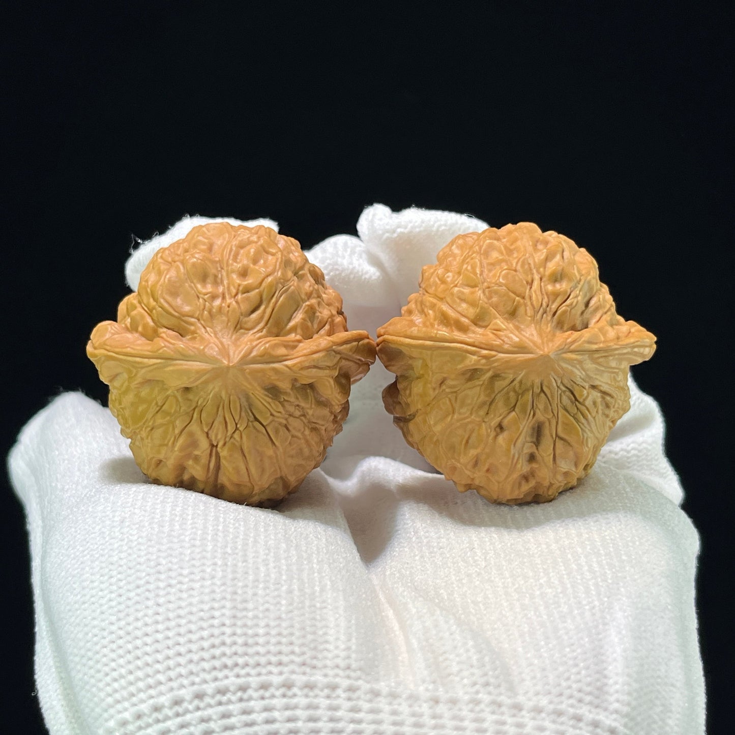 The "Squat Pumpkin" (Nan Gua Dun) Flawless Balanced EDC Pair | 38.0mm x 38.0mm | NGD-803