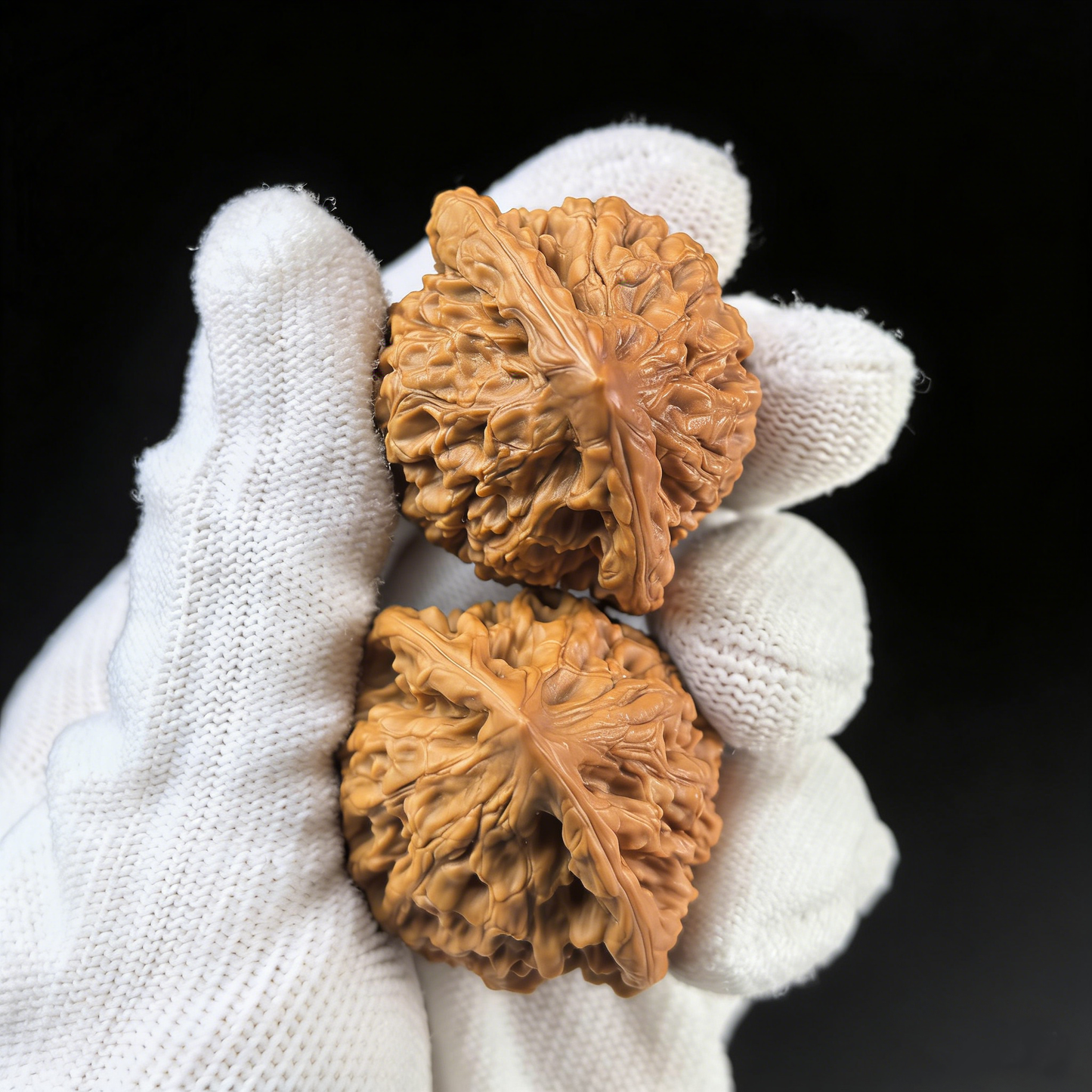 The "High-Tower" Official’s Hat (Guanmao) – Rare Stately Proportions & Symmetrical Build | 37mm Collector’s Pair