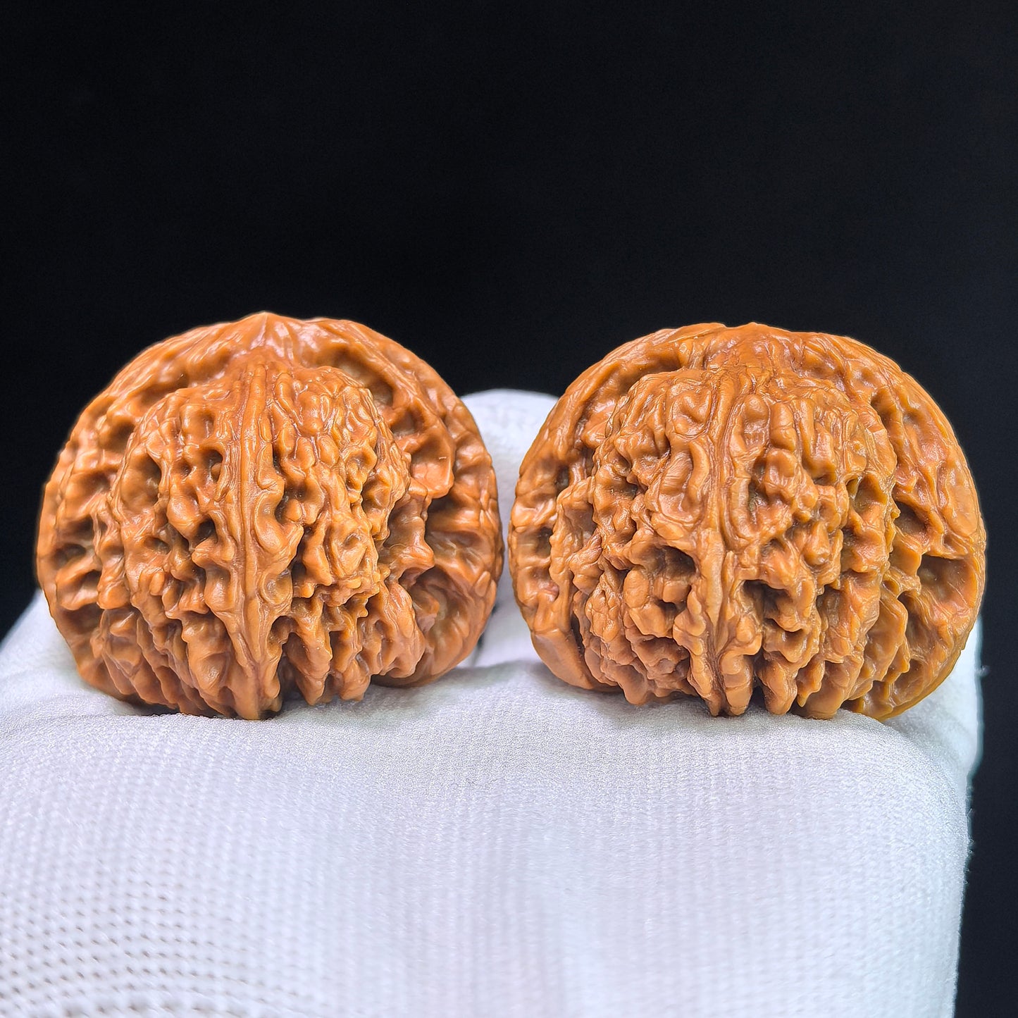 The "Nanjiang Stone" (NJS) Premium Lion Head Pair | 45.0mm x 42.0mm | NJS-1033C