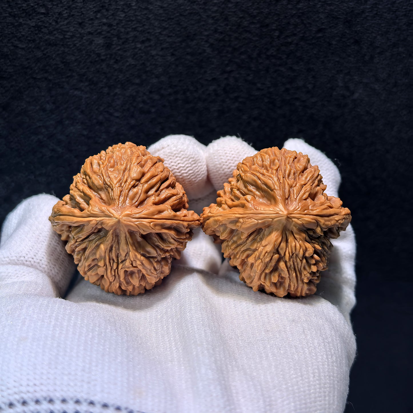 The "Nan Jiang Shi" High Profile (Gao Pao) Pair | 40.0mm x 39.0mm | NJS-410