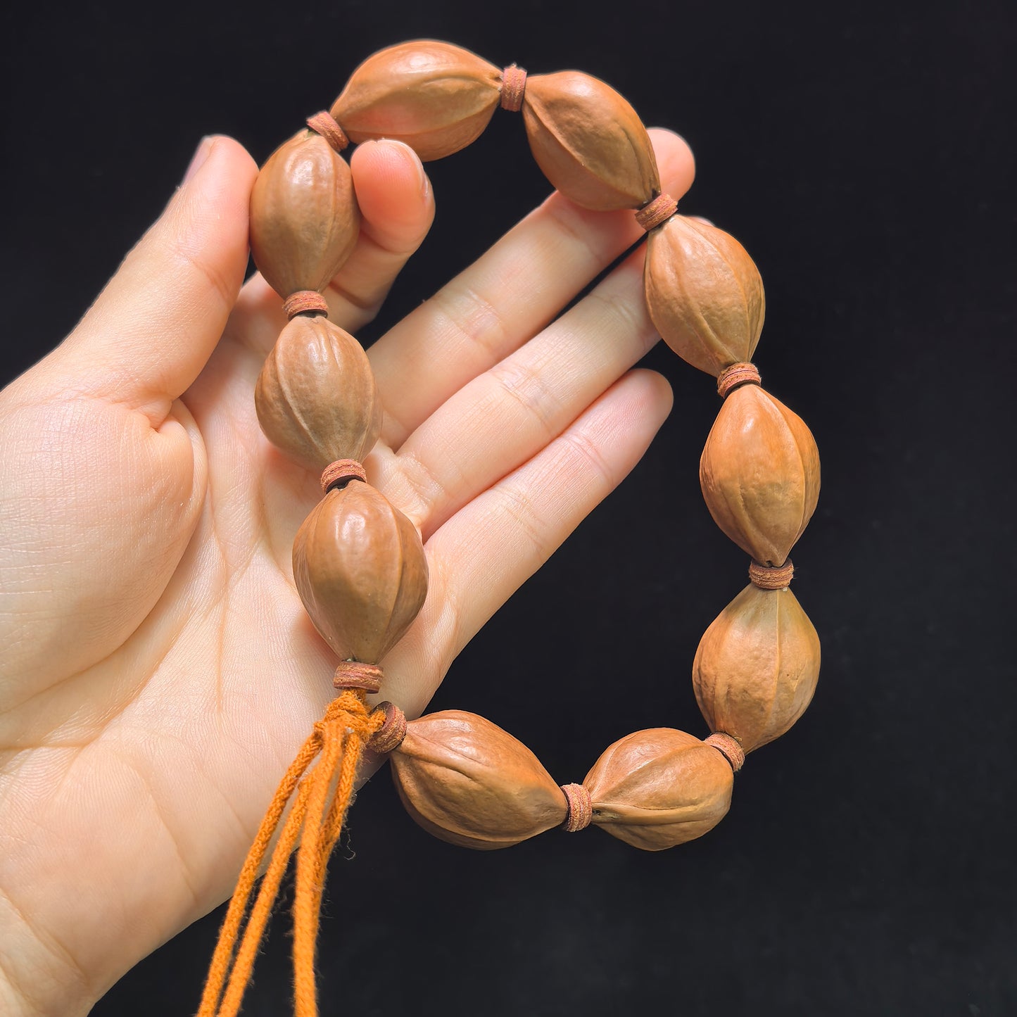 The Elite "Meilin Iron Core" Tiehe Spindle Prayer Bracelet | 18mm x 10-Piece | MLTHSC-101H
