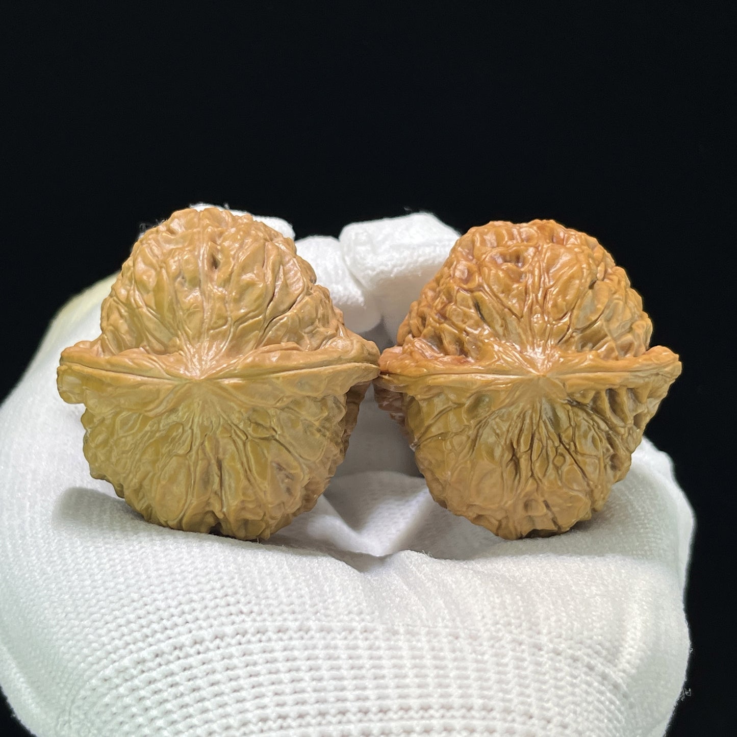 The "Squat Pumpkin" (Nan Gua Dun) Colossal Deep-Bellied Giant Pair | 45.0mm x 46.0mm | NGD-903