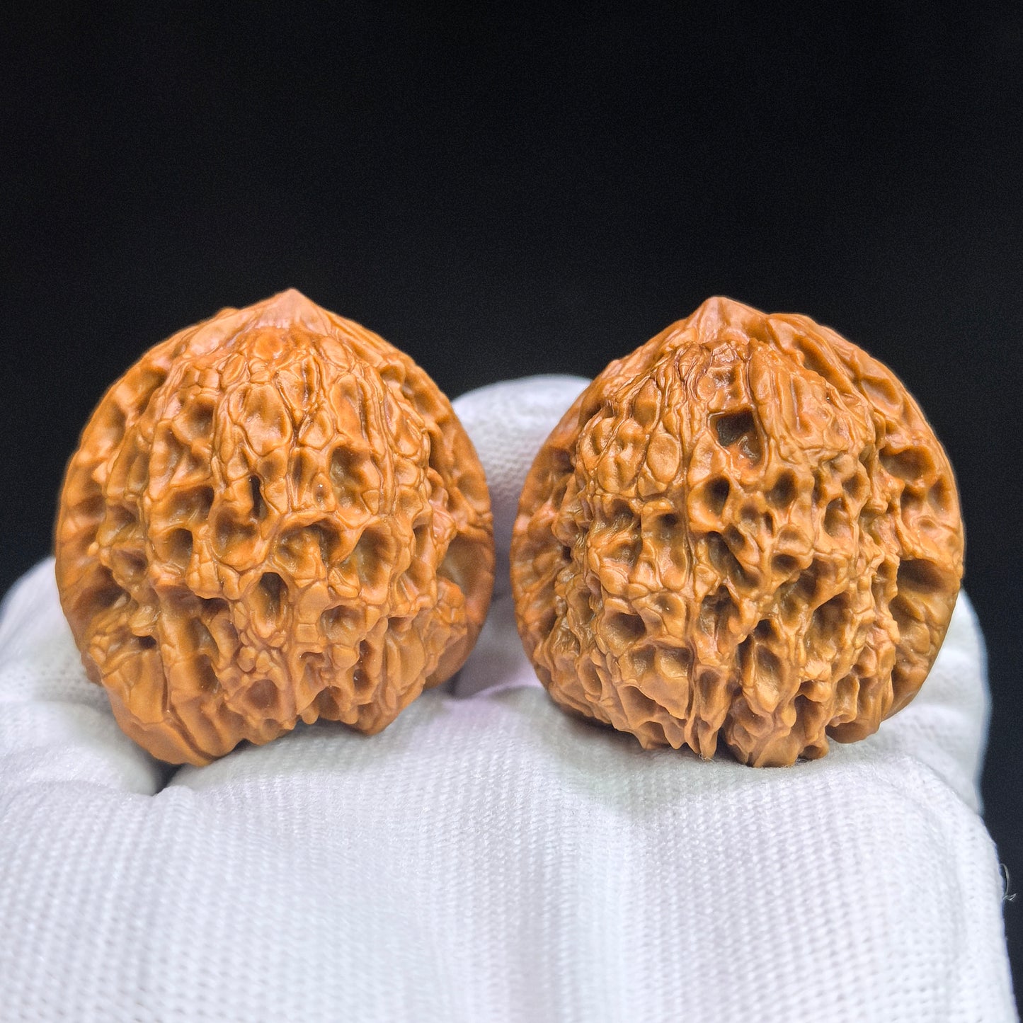 "Grand Reunion / Great Sphere" Datuanyuan DTY-17C6C Low-Profile Wenwan Walnuts Pair | 41.0mm x 41.0mm | DTY-17C6C