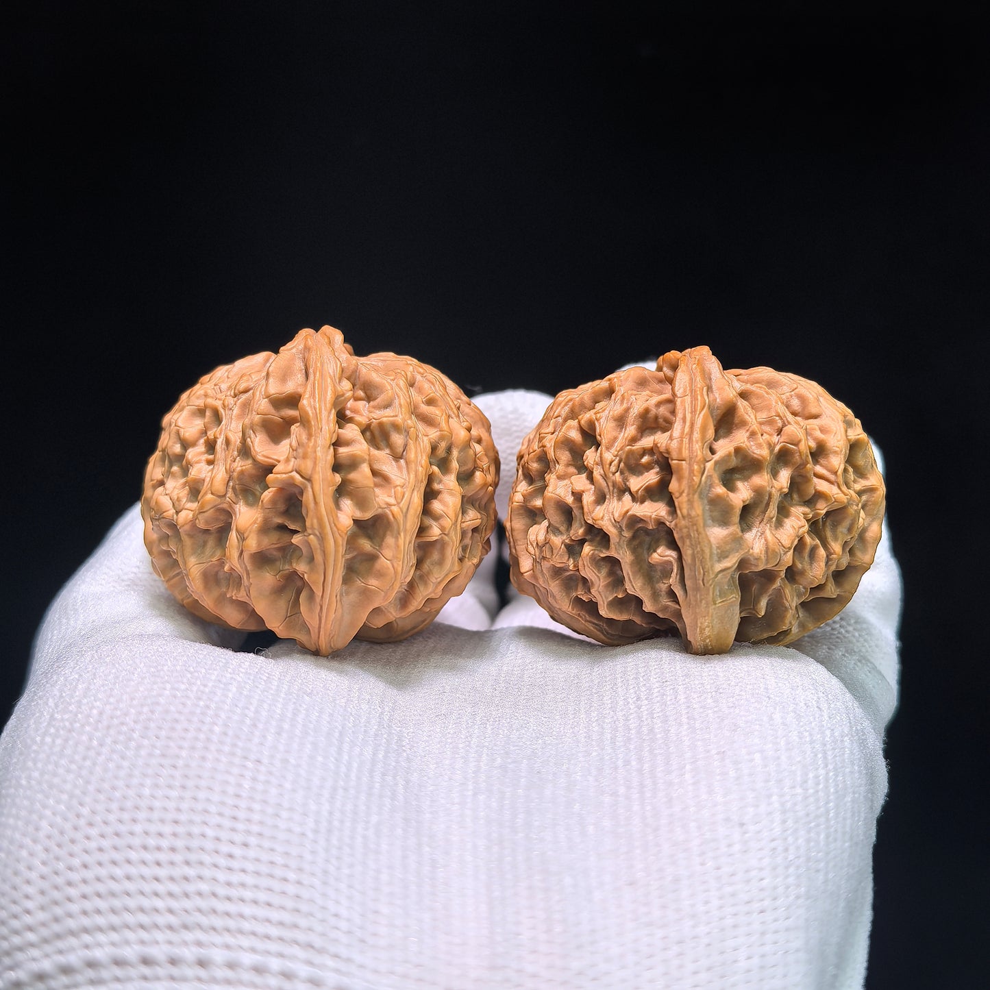 The Premier "Apple Orchard" (Ping Guo Yuan) Ultra-Squat Pair | Boutique Grade | 44.0mm x 37.0mm | PGY-403