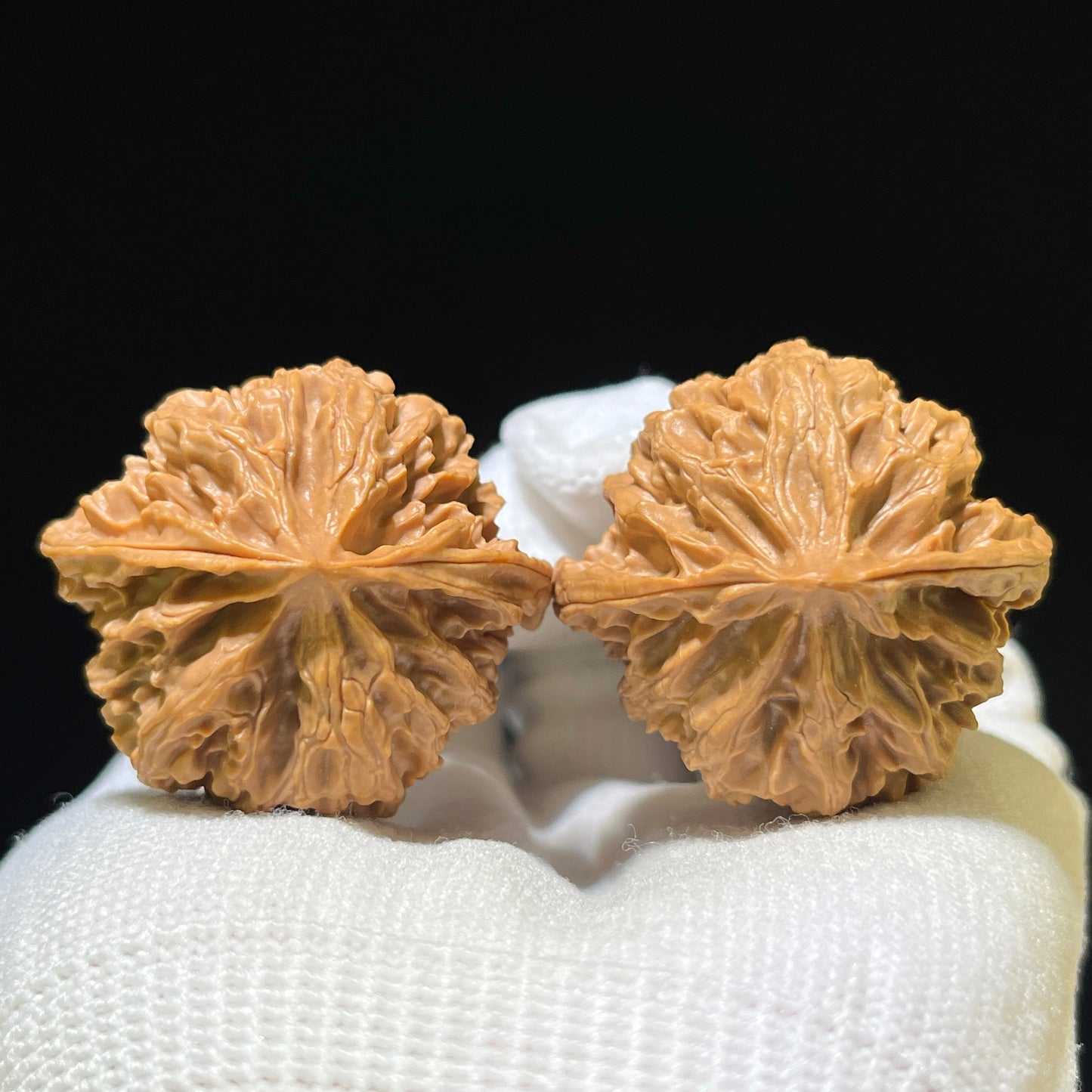 "Apple Garden" Pingguoyuan Wenwan Walnuts Pair | 37.0mm x 34.0mm | PGY-1103