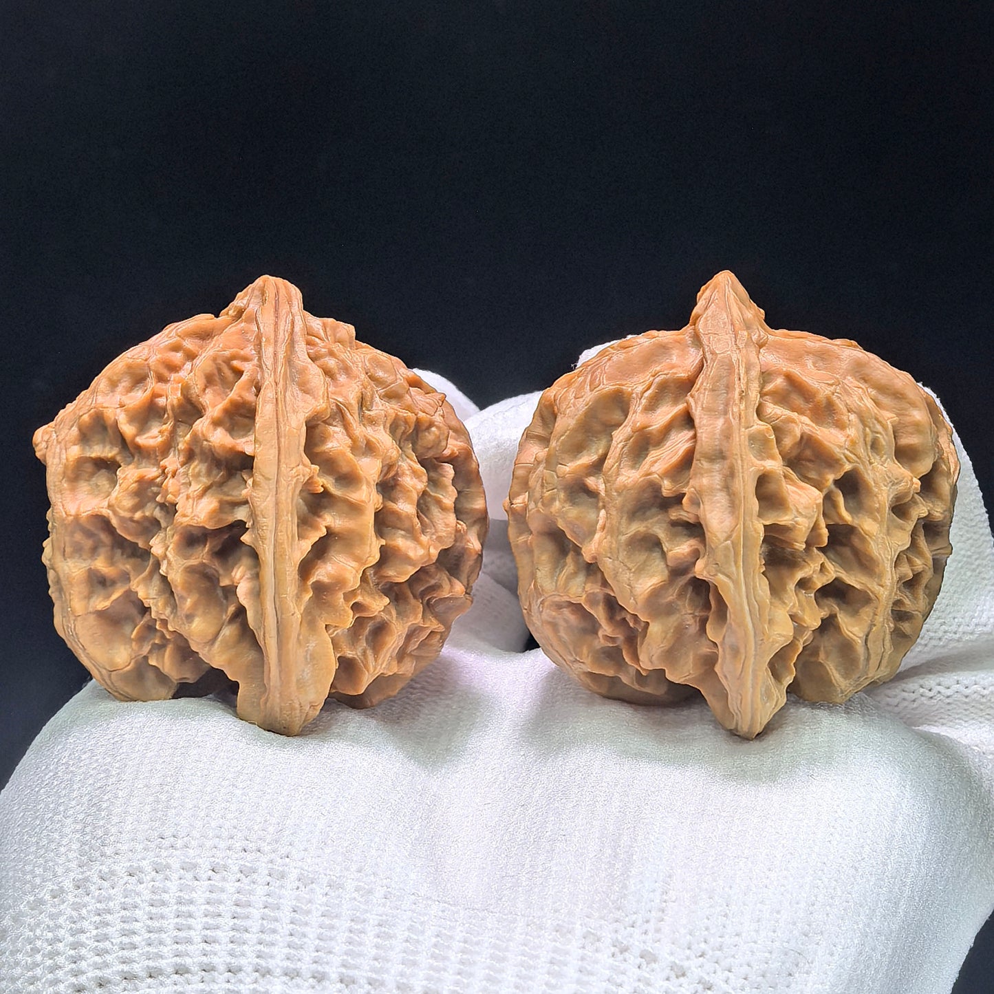 The "Imperial Orchard" (Ping Guo Yuan) Premium Symmetrical Pair | 42.0mm x 42.0mm | 1:1 Perfect Isometric Match | PGY-1403