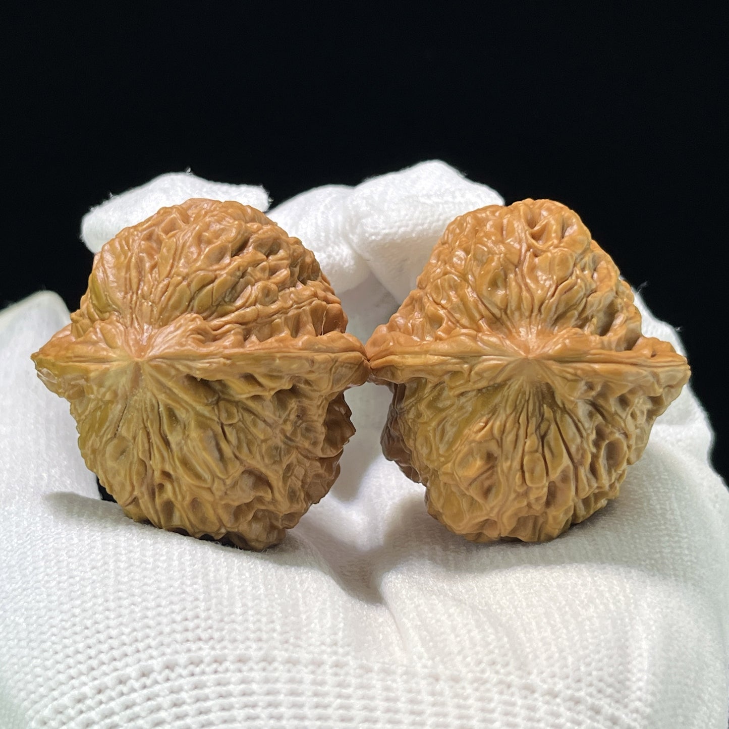 The "Squat Pumpkin" (Nan Gua Dun) Deep-Bellied EDC Pair | 37.0mm x 40.0mm | NGD-801