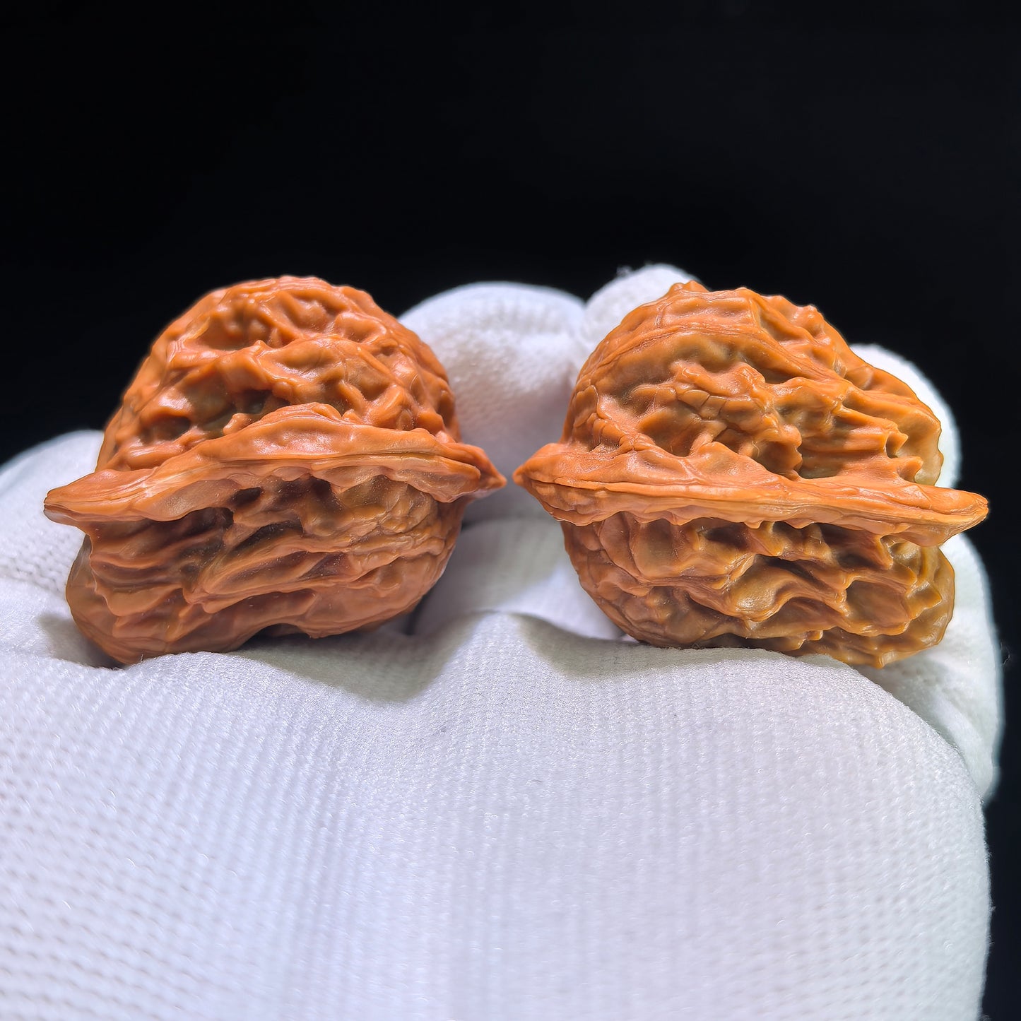 The "Panshan Dolphin" (Xiao Hai Tun) Collector’s Pair | 35.0mm x 31.0mm | XHT-1201E