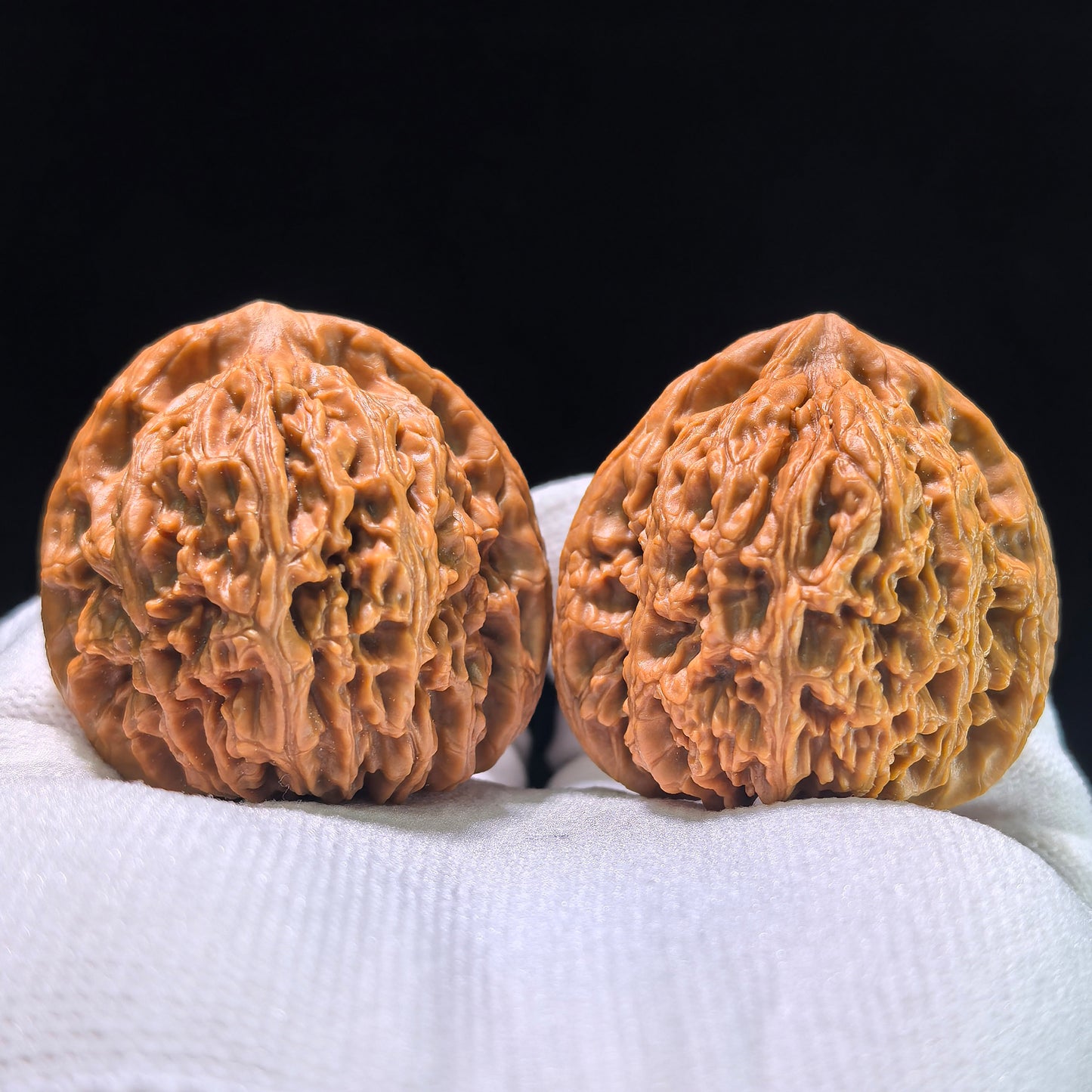 The "Heart-Shaped Concave Base" Nanjiangstone Elite Pair | 42.0mm x 40.0mm | NJS-1206C