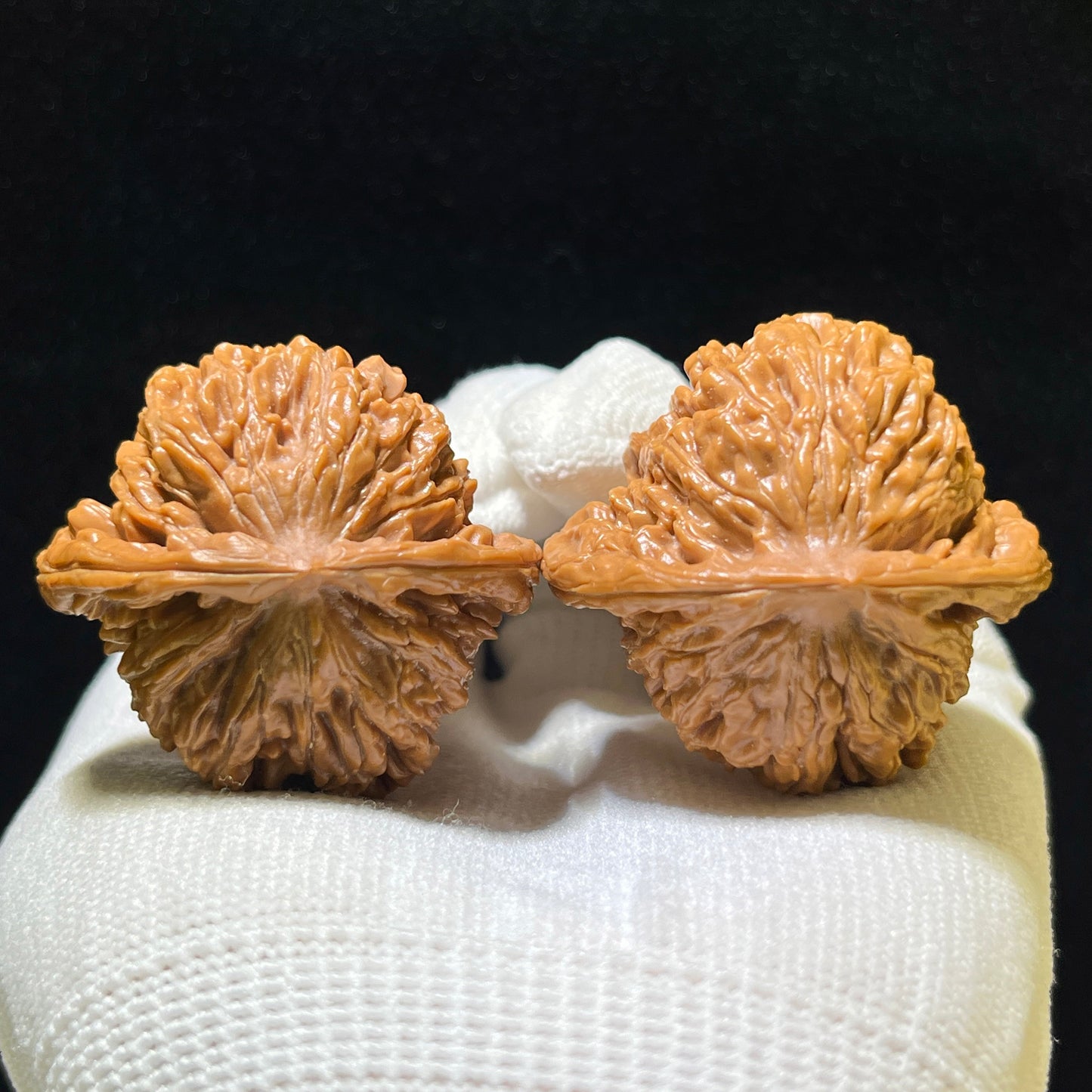 Sizuolou Scholar Walnuts Pair | 40.0mm x 38.0mm | Classic Deep-Belly Format | Stock ID: SZL-1104