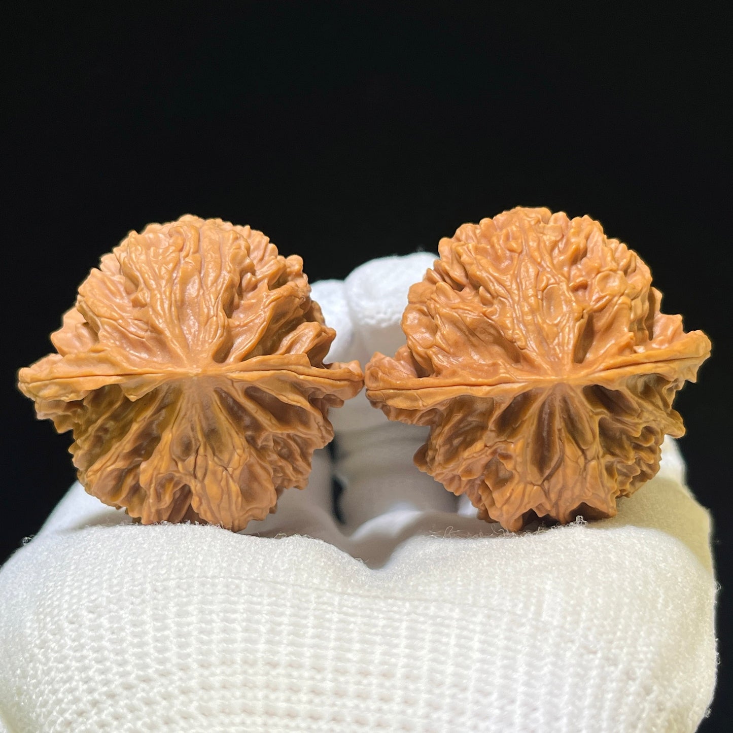 "Apple Garden" Pingguoyuan PGY-1108 Low-Profile Wenwan Walnuts Pair | 41.0mm x 38.0mm | PGY-1108