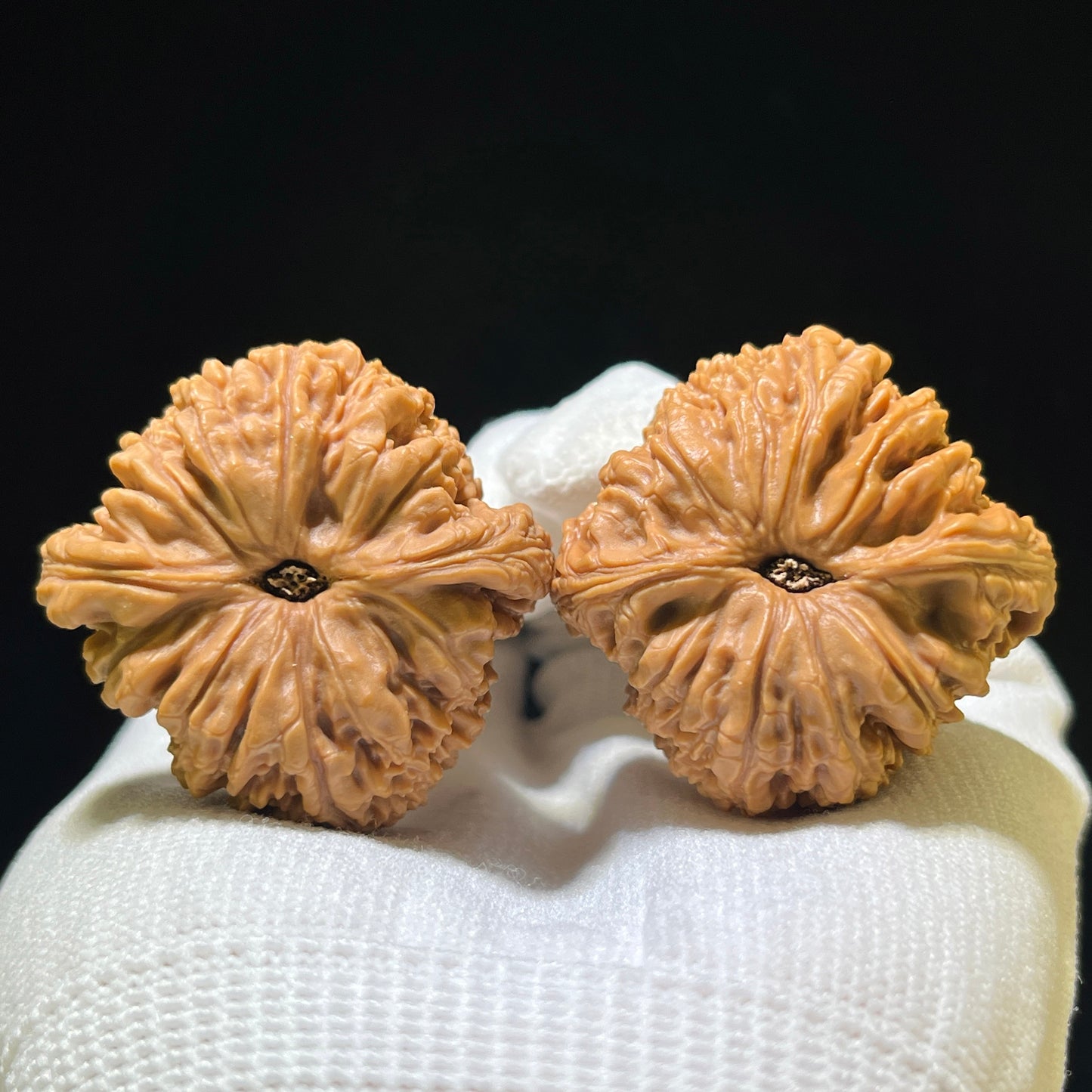 "Nanjiangshi" Nanjiangshi Wenwan Walnuts (Pair) | 38.0mm x 37.0mm | Stock ID: NJS-1106