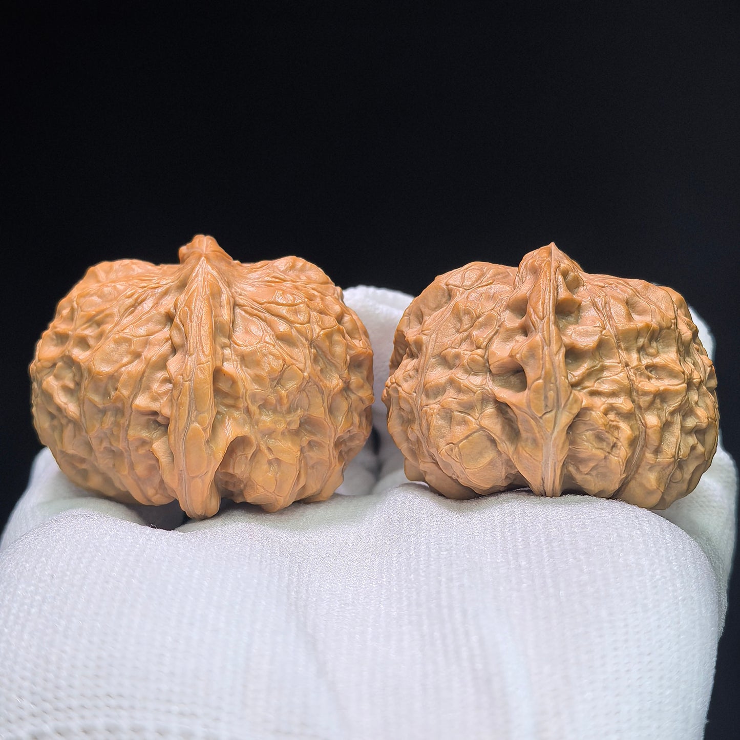 The "Imperial Pumpkin Ingot" (Nan Gua Dun) Premium Low-Profile Deep-Belly Pair | 43.0mm x 45.0mm | NGD-1403