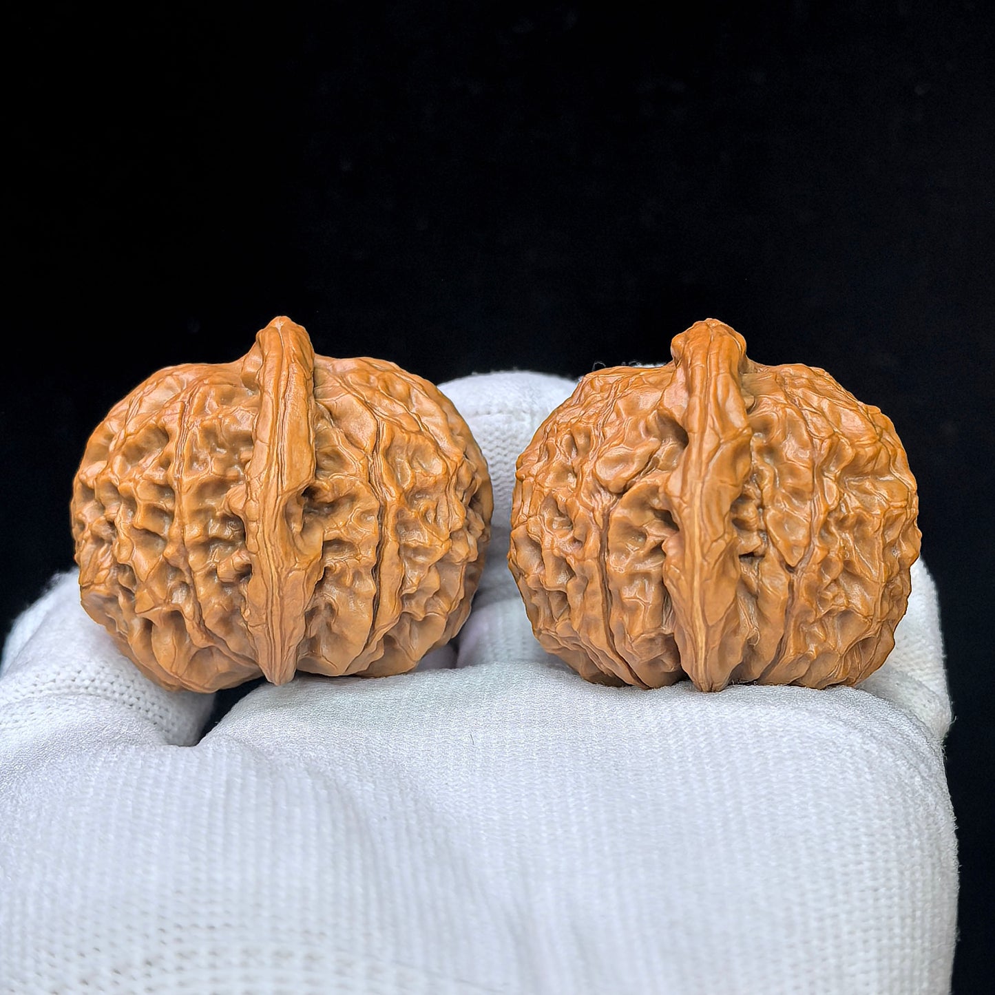 "Golden Qilin" Jin Qilin JQL-SY1F6 Low-Profile Wenwan Walnuts Pair | 42.0mm x 42.0mm | JQL-SY1F6
