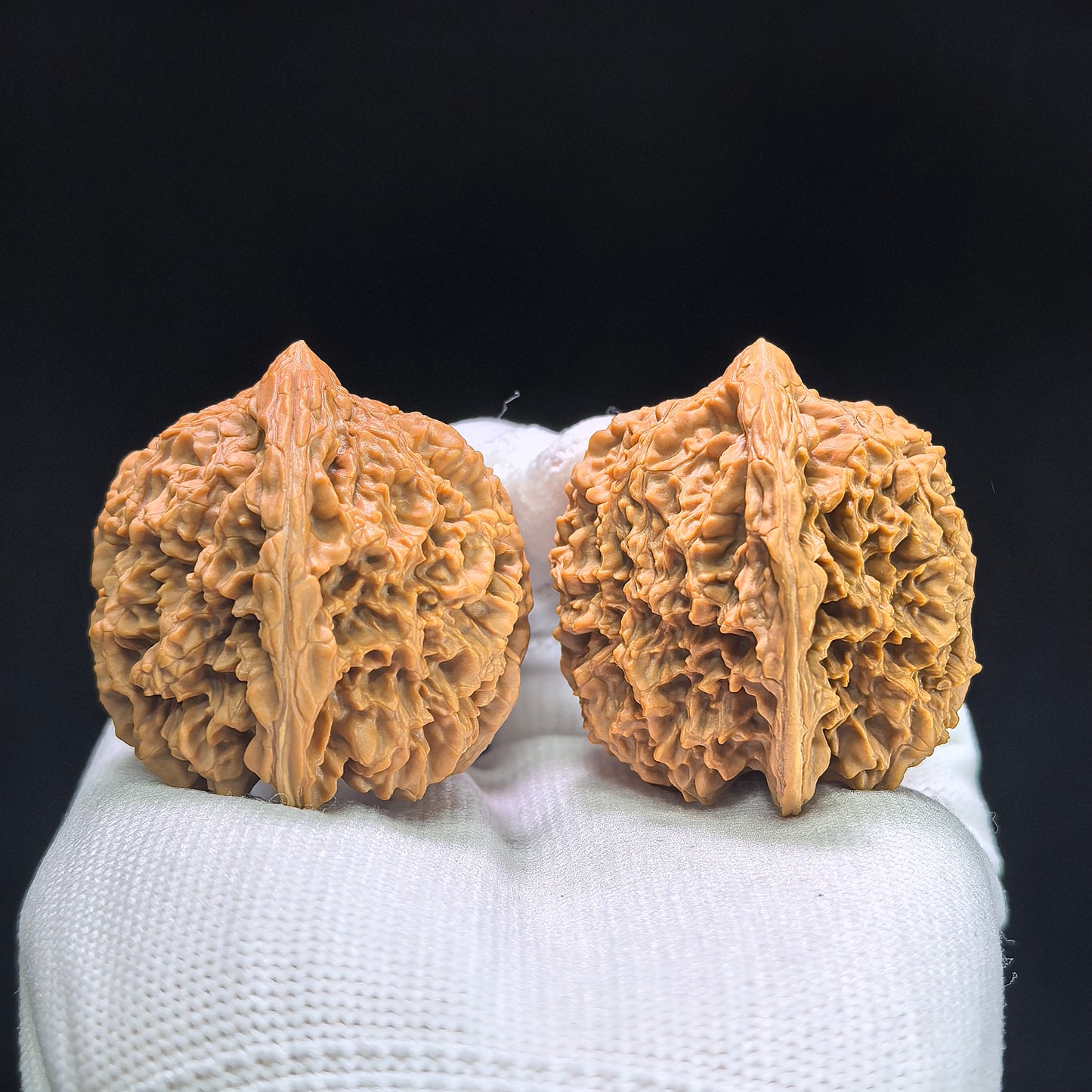 "Starry Sky" Mantianxing Wenwan Walnuts (Pair) | 40.0mm x 40.0mm | Stock ID: MTX-1401