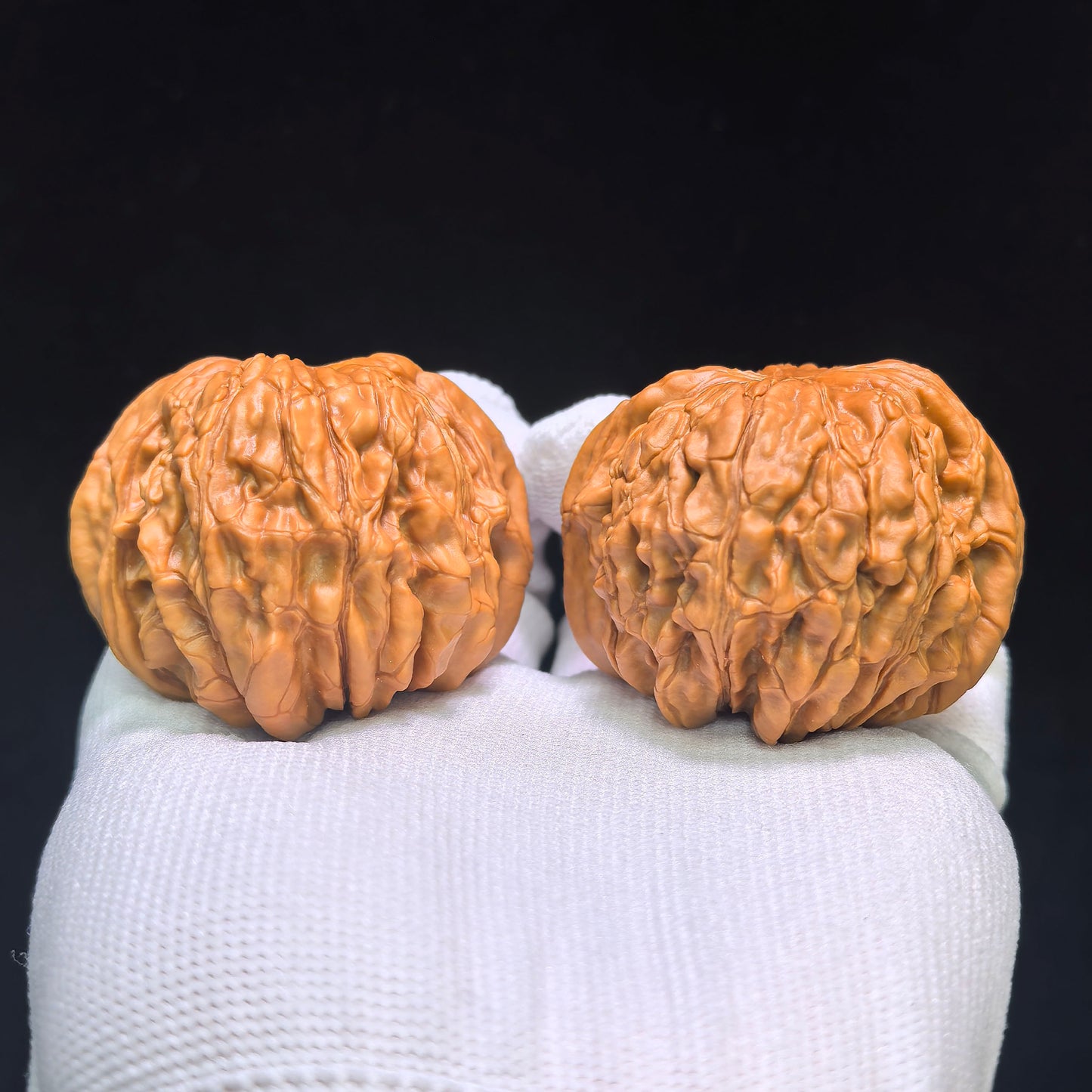 "Huakun Dragon" Huakunlong Wenwan Walnuts Pair | 48.0mm x 46.0mm | HKL-1551C
