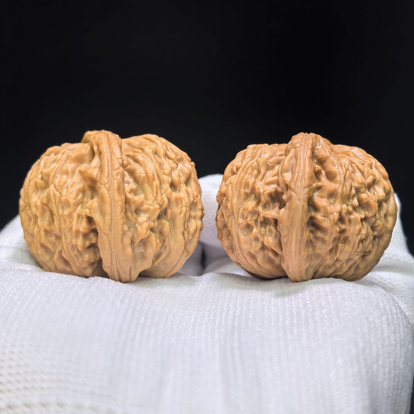 "Millstone" Mopan Wenwan Walnuts Pair | 42.0mm x 39.0mm | MP-1501C