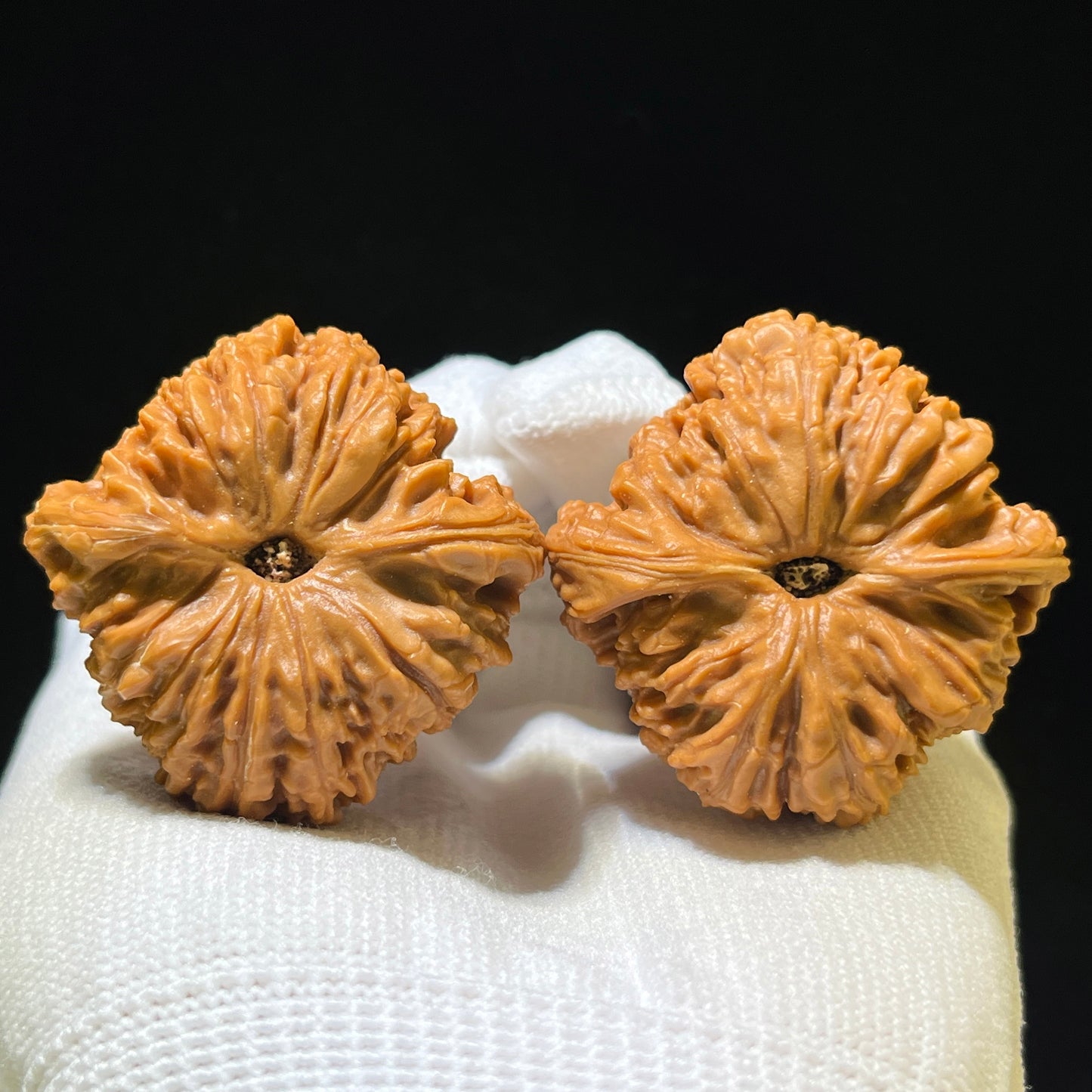 "Nanjiangstone" Nanjiangshi Wenwan Walnuts (Pair) | 41.0mm x 41.0mm | Stock ID: NJS-1105