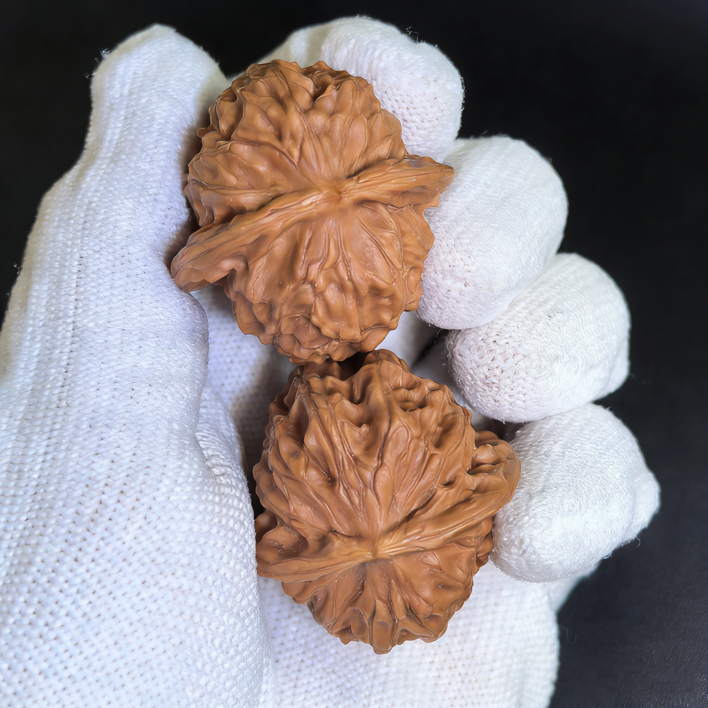 The "Porcelain Doll" (Chengde Official Seal) – Rare Micro-Grain Texture |35mm Collector’s Pair