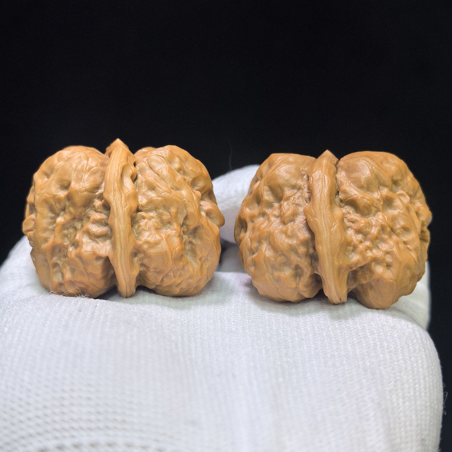 "Toad Head" Hamatou Wenwan Walnuts Pair | 40.0mm x 41.0mm | HMT-01SY