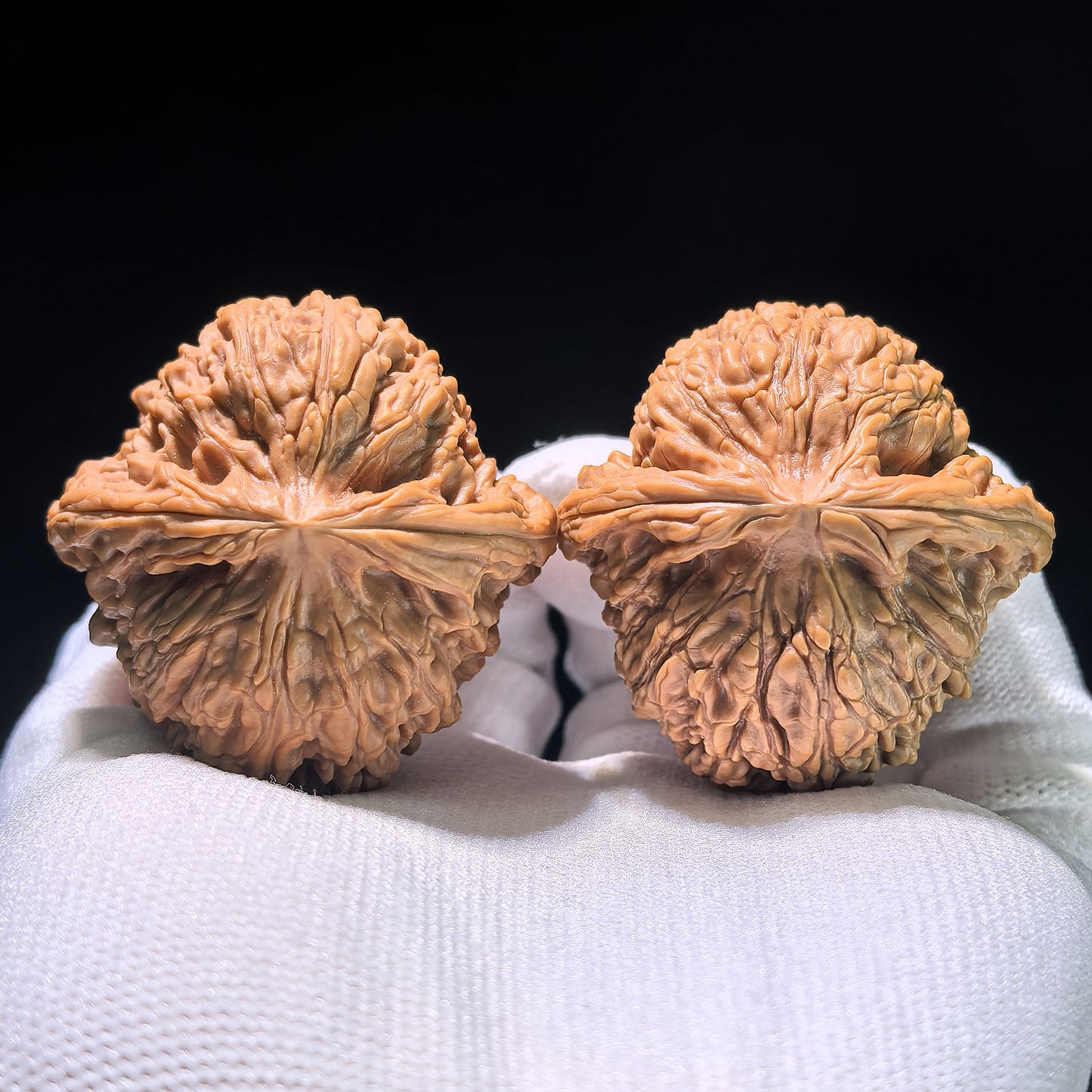[Boutique Grade] The "Nanjiang Stone" (NJS) Concave-Base Sphere Matched Pair | 43.0mm x 43.0mm | NJS-1203C
