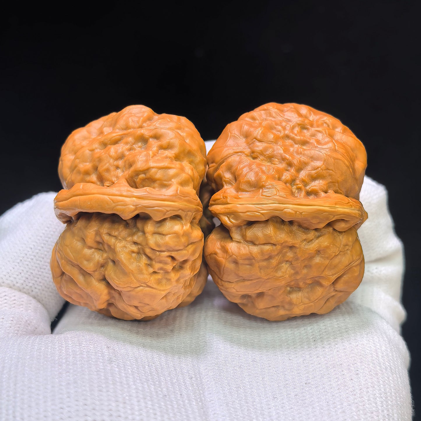 Hamatou (Toad Head) Premium Select Pair | 43.0mm x 42.0mm | Classic Low-Profile Ingot Posture | Stock ID: HMT-401C
