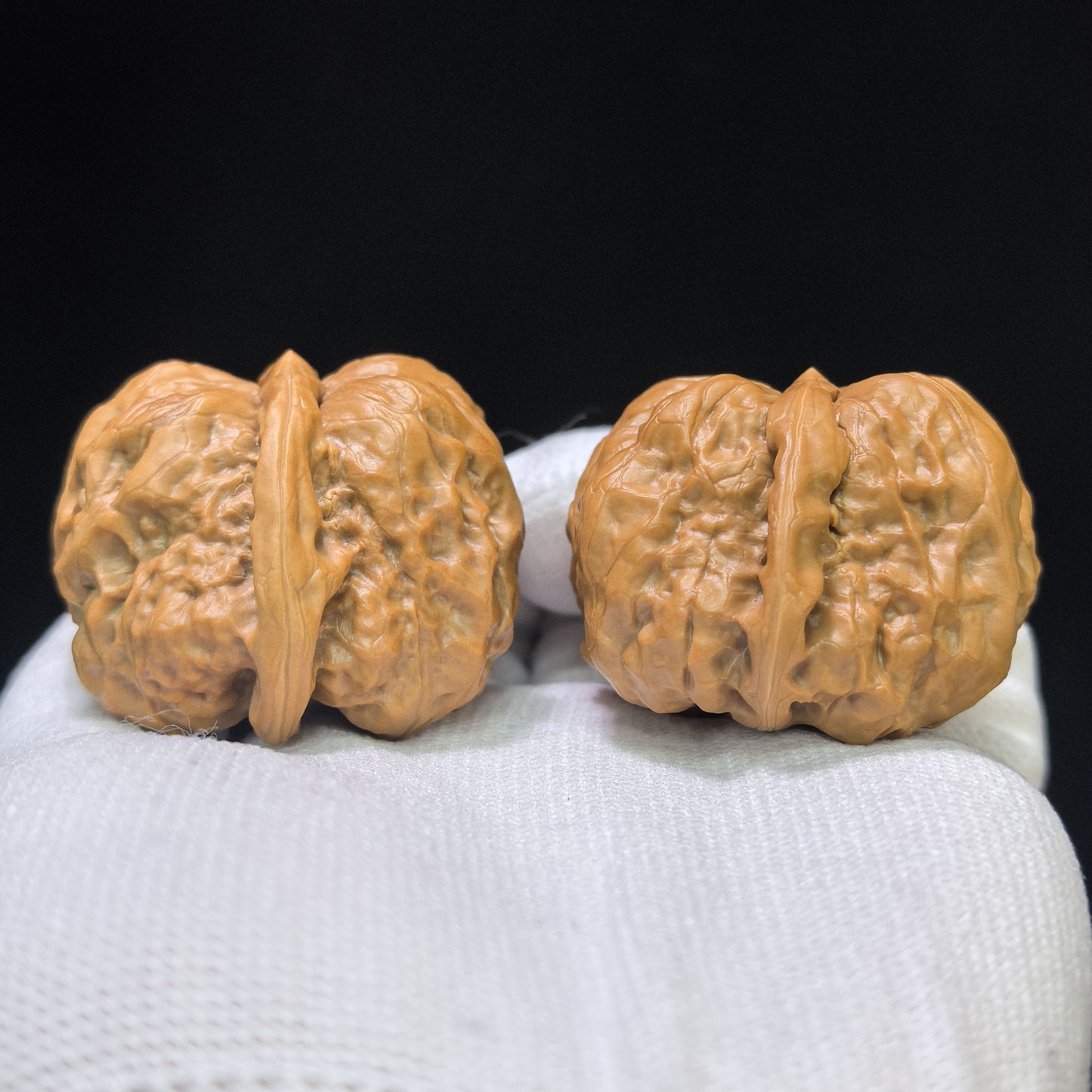 "Toad Head" Hamatou Wenwan Walnuts Pair | 40.0mm x 41.0mm | HMT-01SY