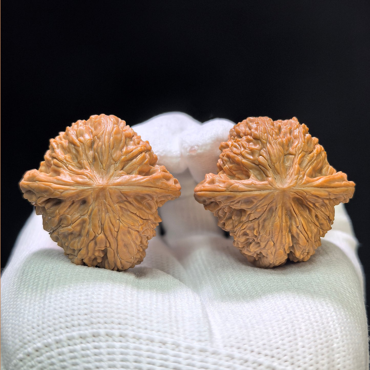 "Tall Stature Millstone" Gaozhuang Mopan MP-1404 Classic Wenwan Walnuts Pair | 36.0mm x 35.0mm | MP-1404