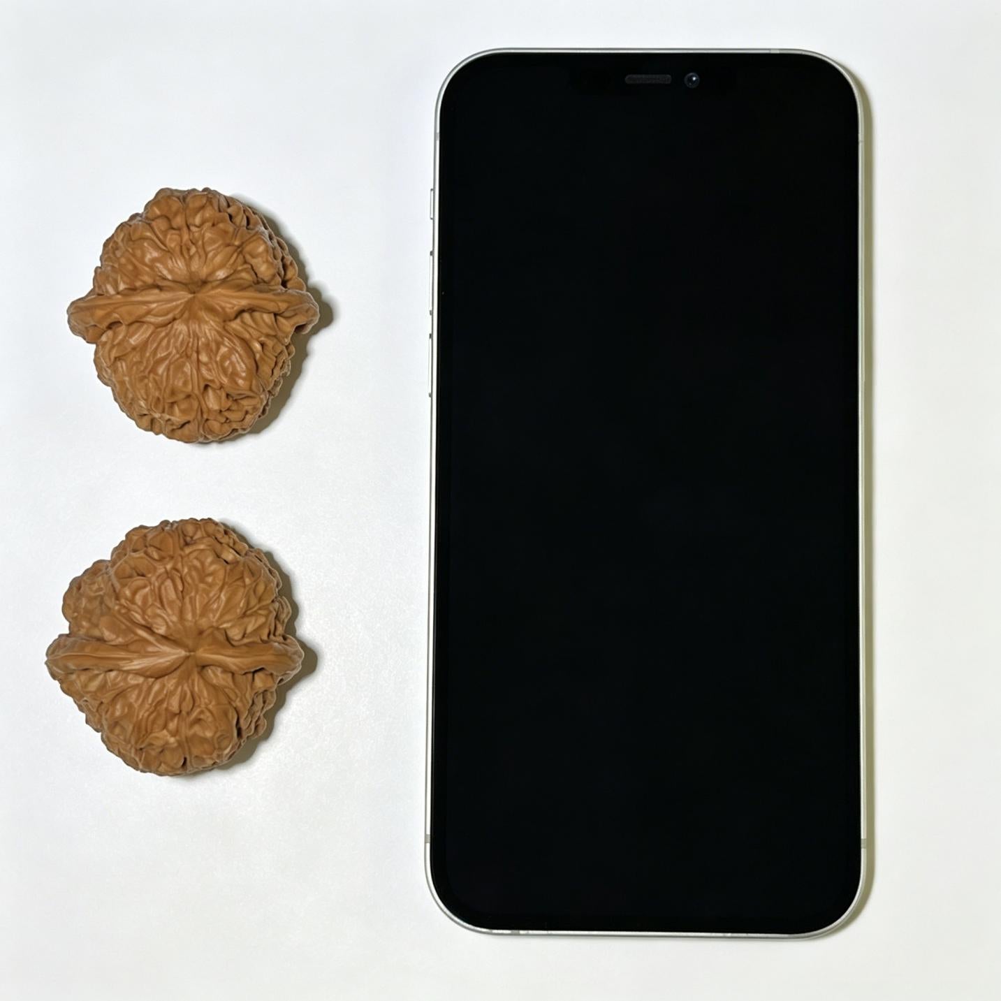"Pumpkin Mound" Nanguadun Wenwan Walnuts (Pair) | 42.0mm x 40.0mm | Stock ID: NGD-1103